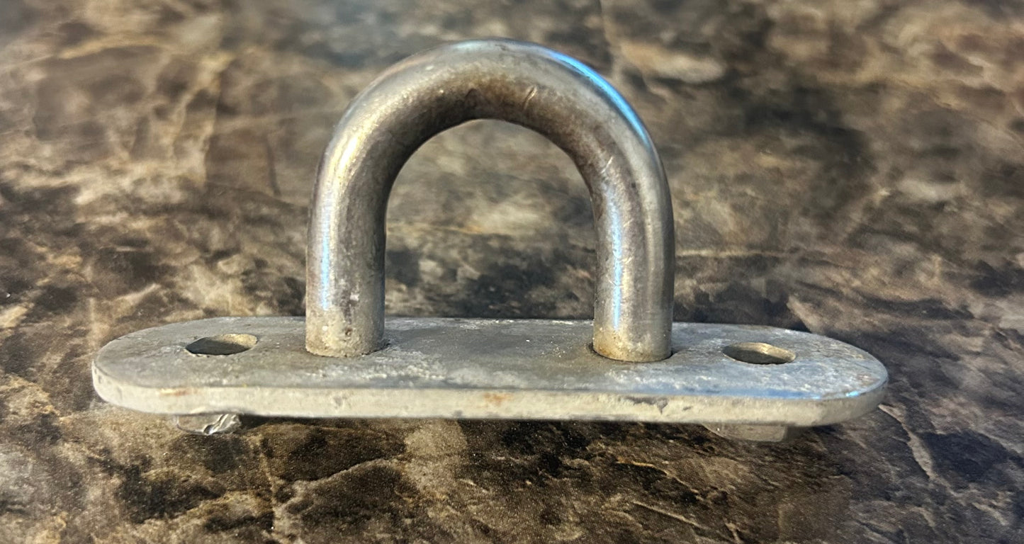 Schaefer Stainless Steel U-Bolt Pad Eye 2-Hole with welded bolts