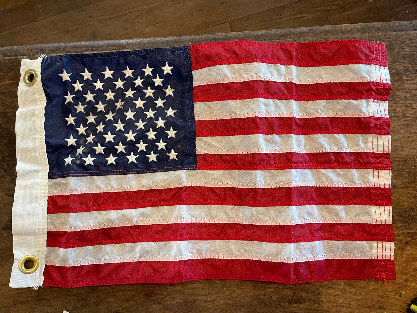 19 1/2” Long x 12” Wide American Flag