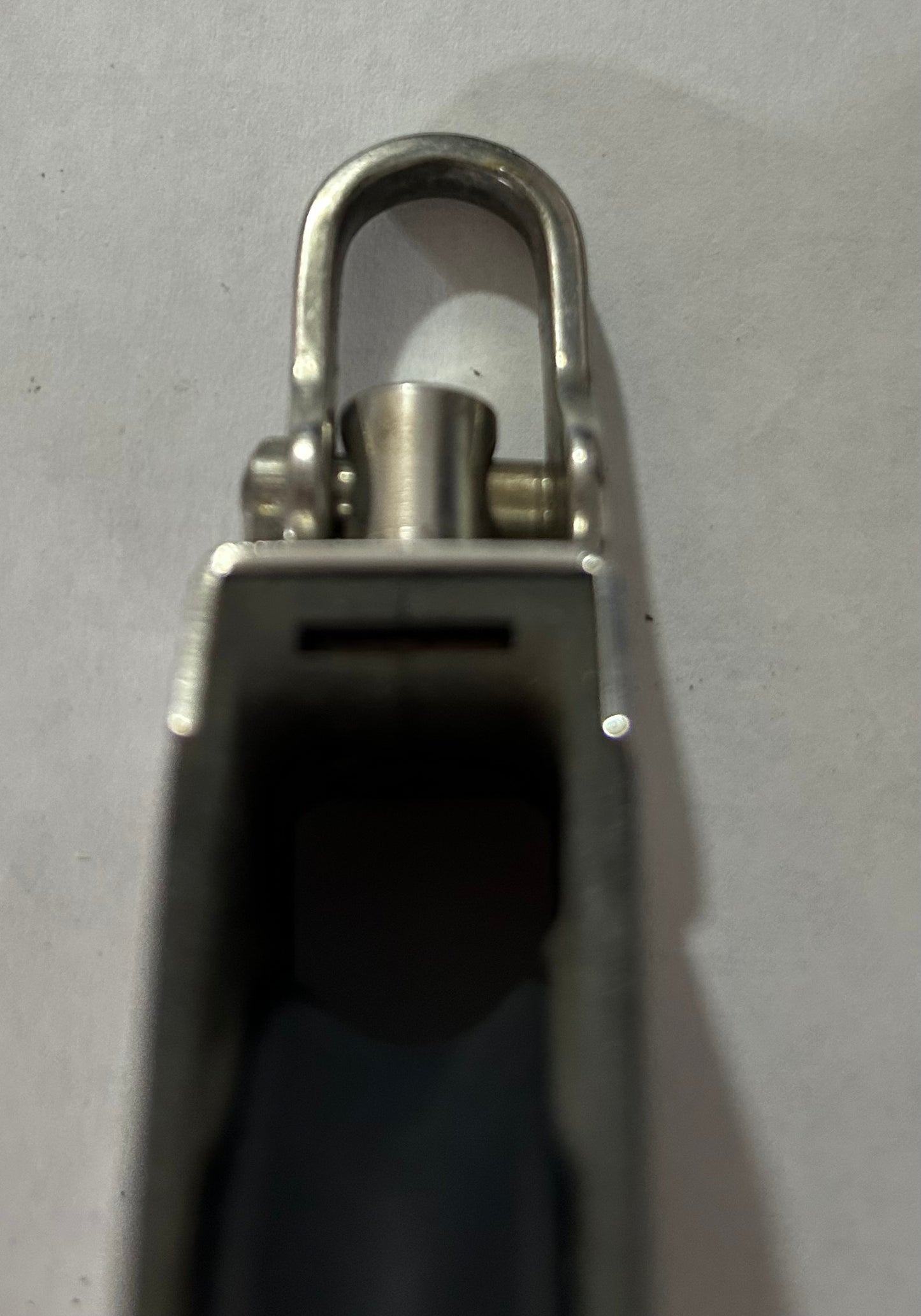 Small Ronstan 1 1/2" Single Swivel Block With Becket - 3/8" Line