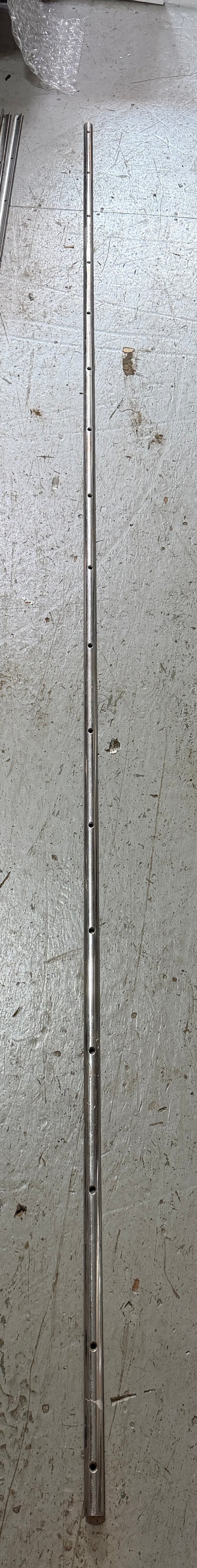95 1/2" Long x 3/4" Curved Stainless Steel Rail Guide / Stake / Chafe Guard