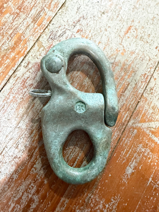 Bronze Merriman #2 Fixed Bail Shackle - 5/8" Eye
