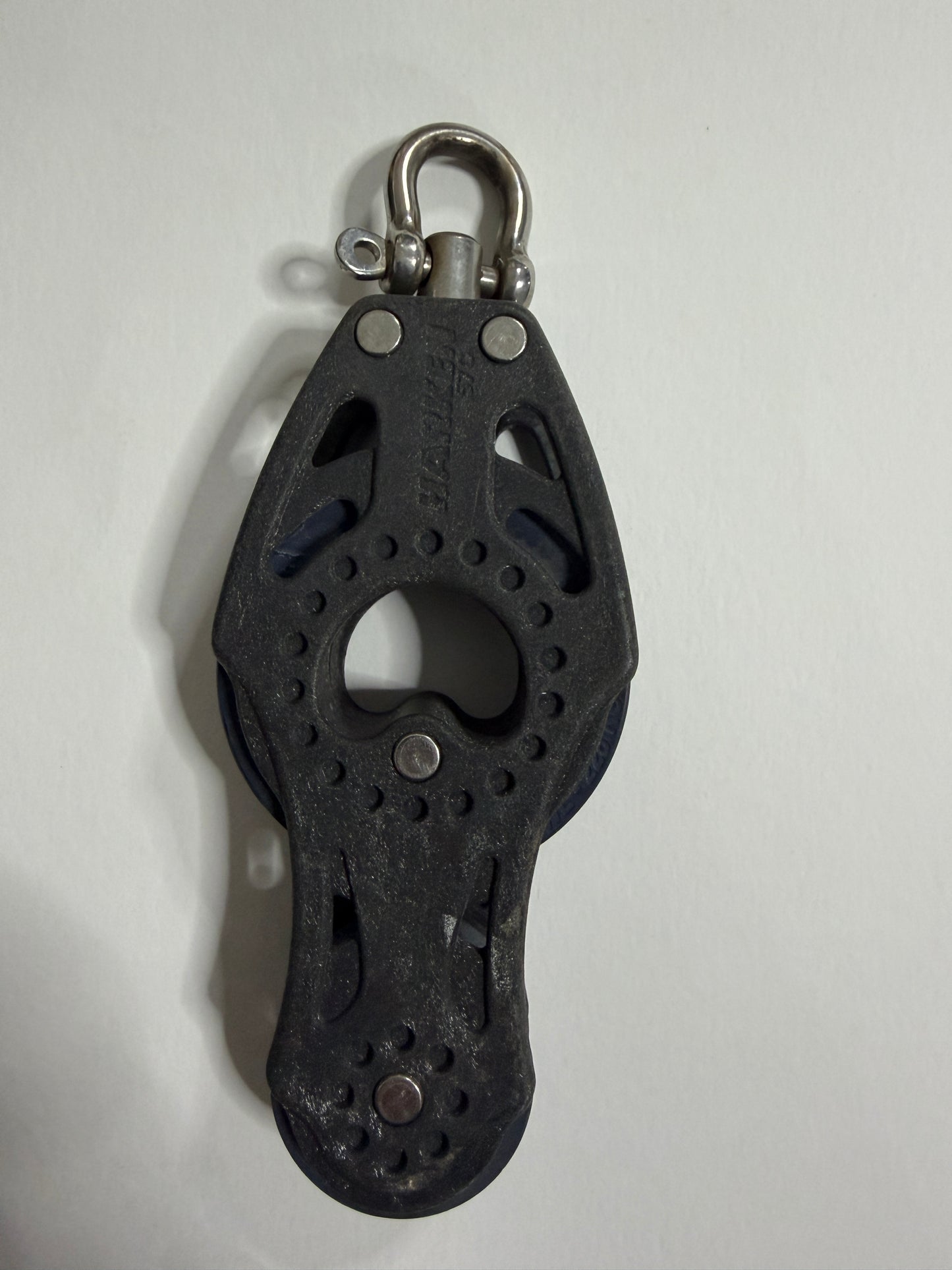 Harken 57C Fiddle Block- 2 1/4” Large Sheave & 1 3/8” Small Sheave- 7/16” Line