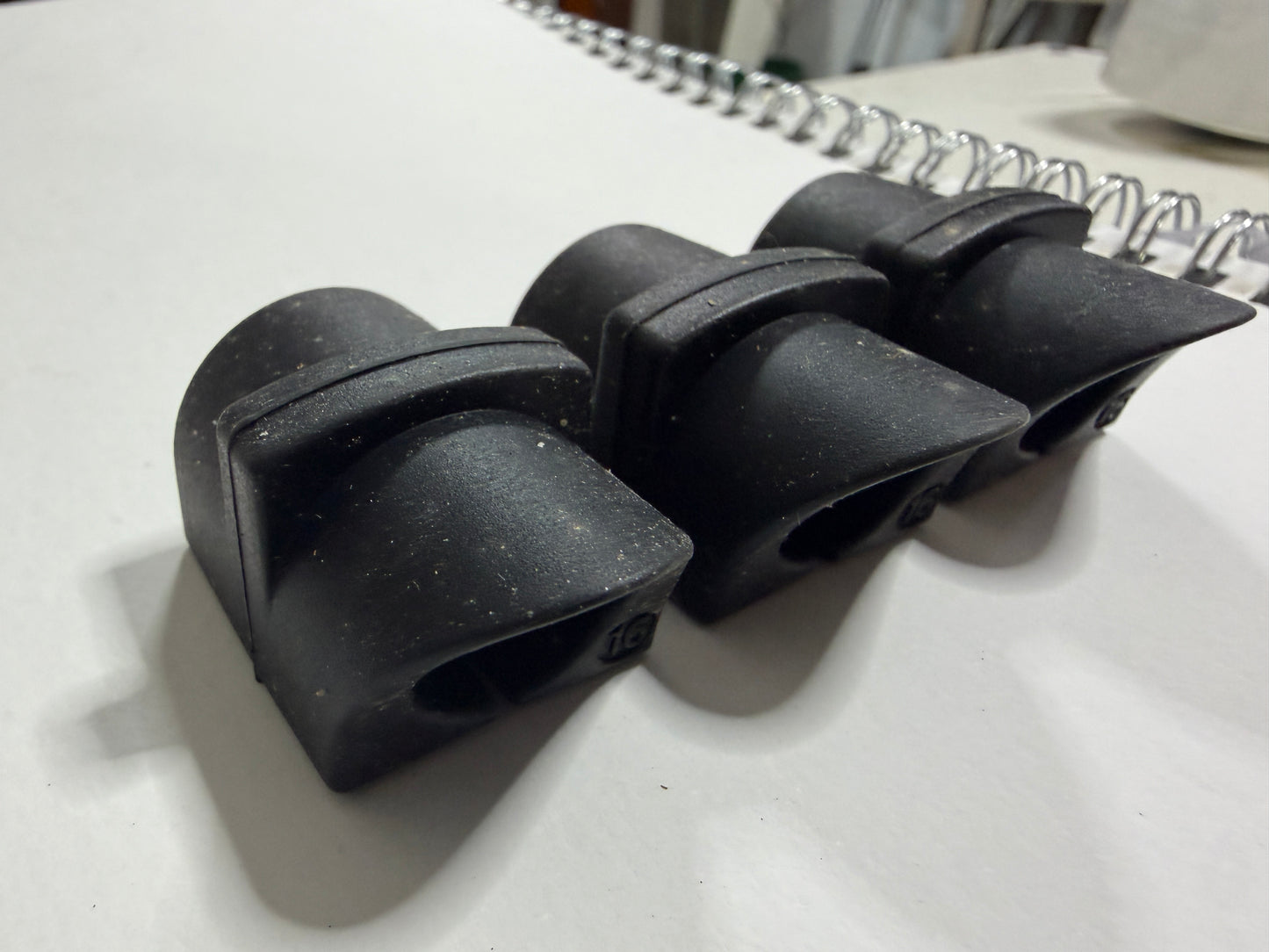 Lot of 3 Replacement Rubber Raymarine Wheel Pilot Fasteners