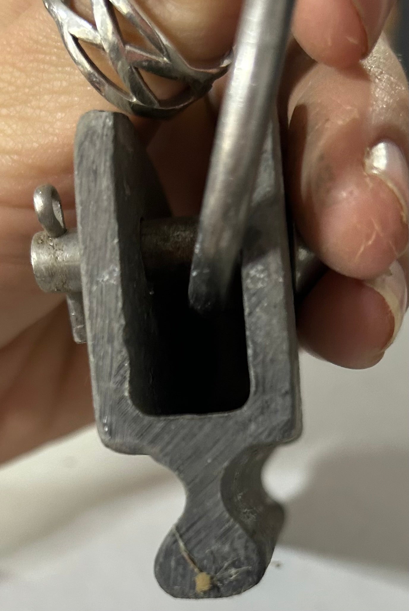 Boom Track Hardware with Ring