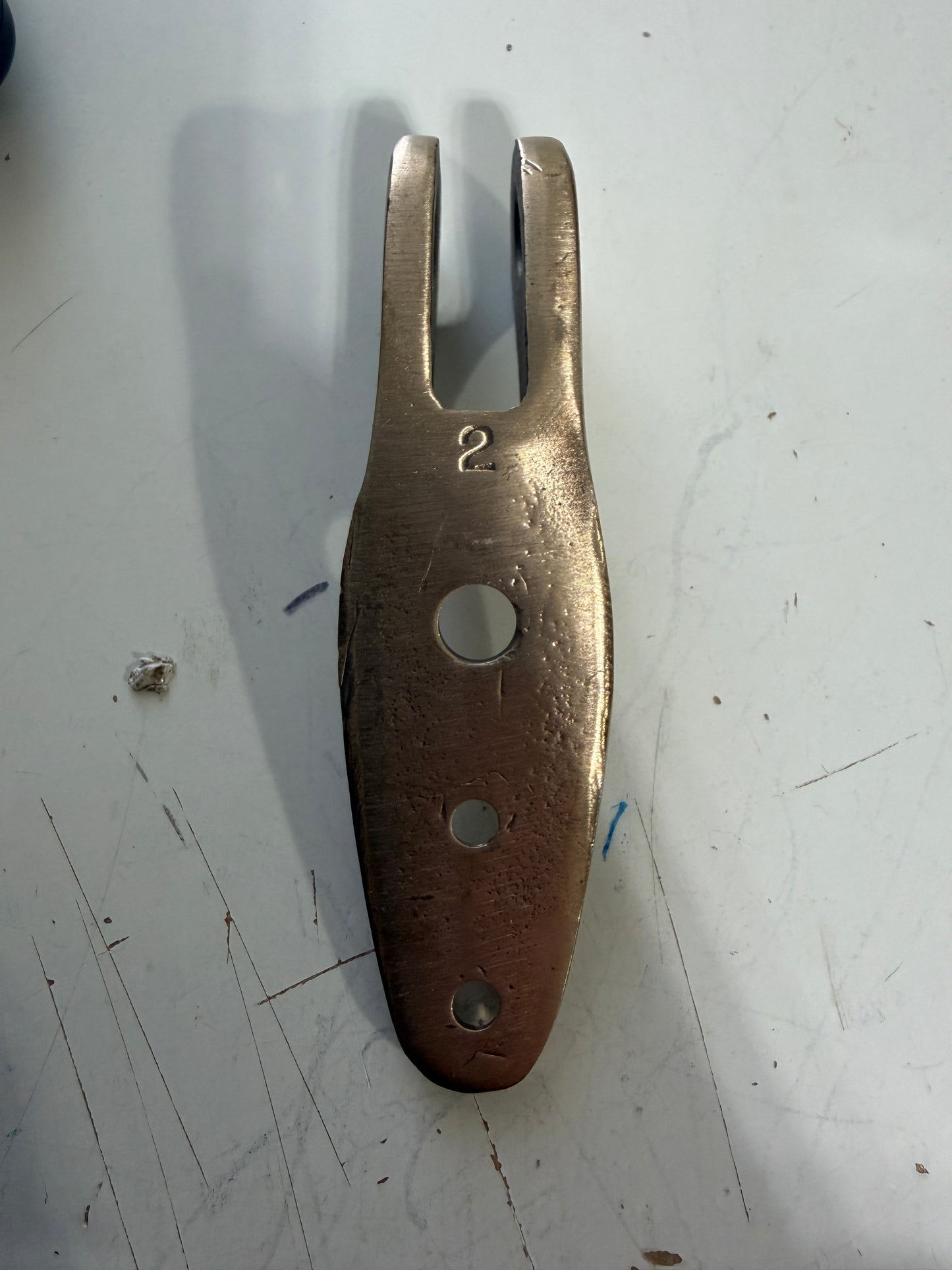 3/8" Width x 5/16" Pin Hole Mast Tang