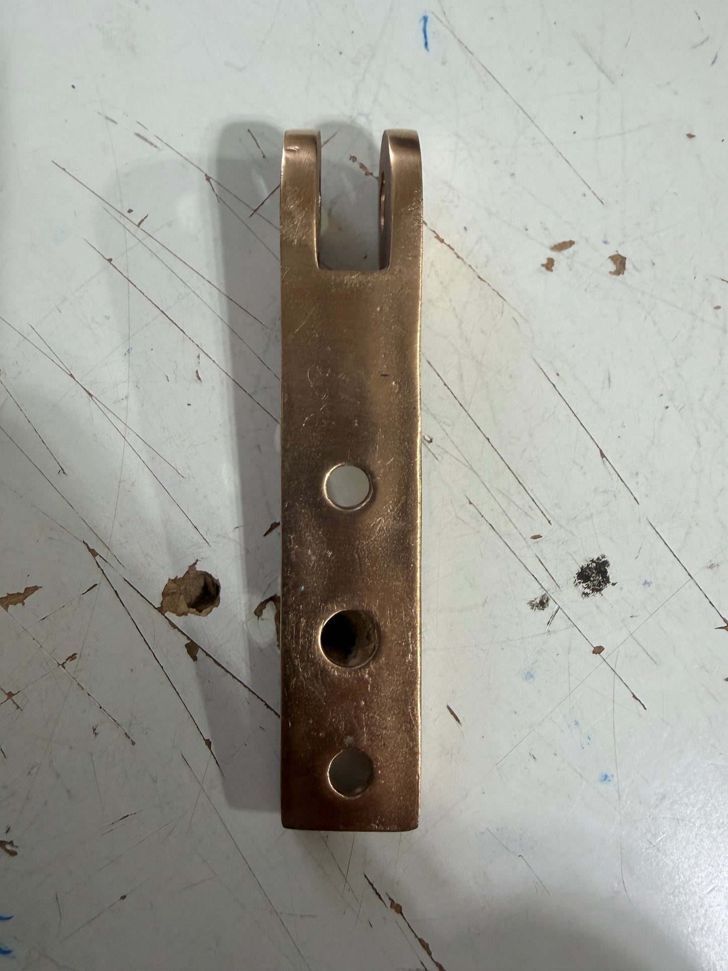 Bronze Squared Tang - 3/8" Width x 5/16" Pin