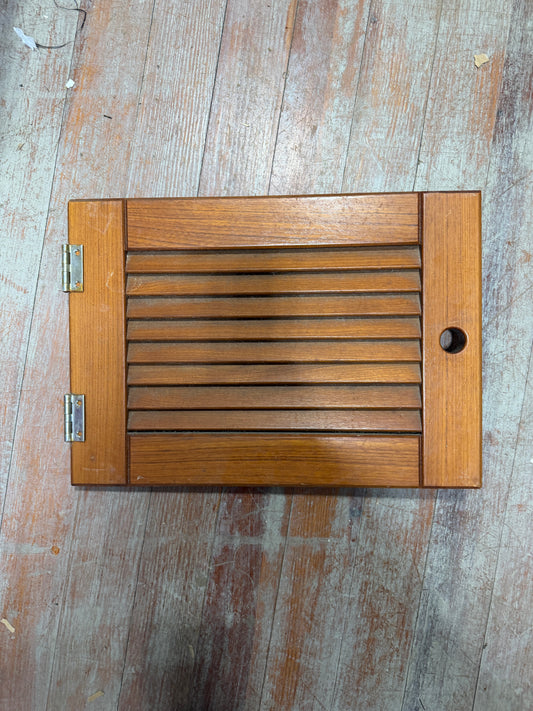 17 3/4" Long x 12 5/8" Wide Louvered Door - Catalina Morgan 38 -- #282