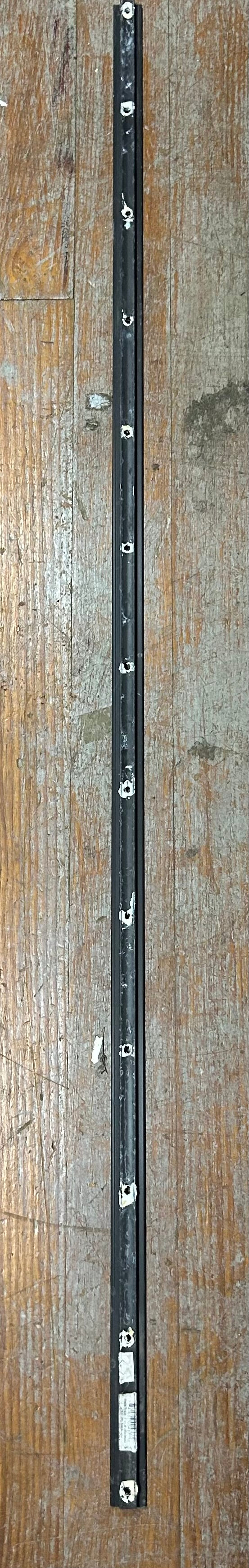 49" Black Aluminum Track