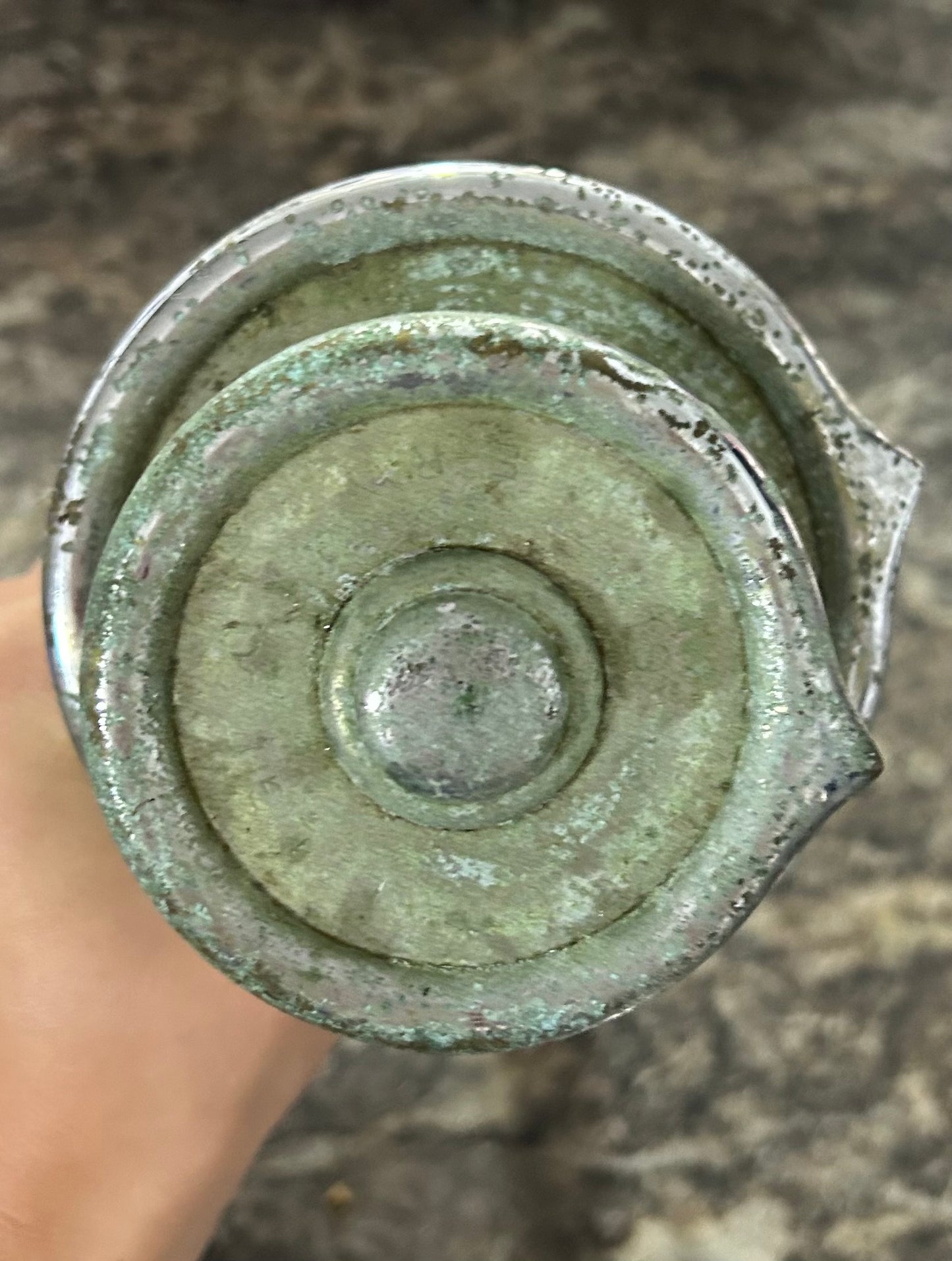 Vintage Spotlight Pedestal Control Assembly