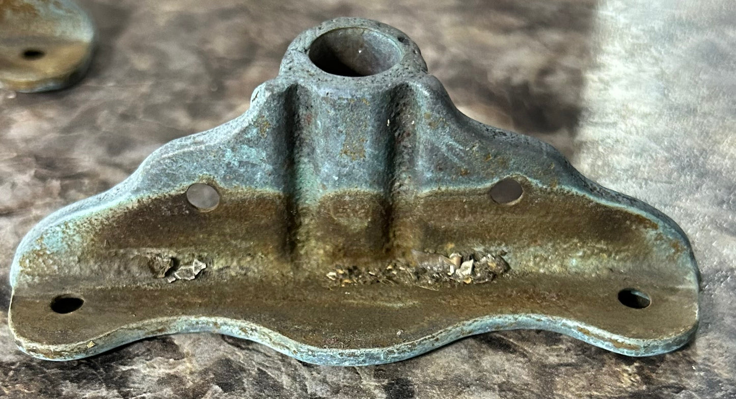 Vintage brass Oar Lock Holder - 1/2"