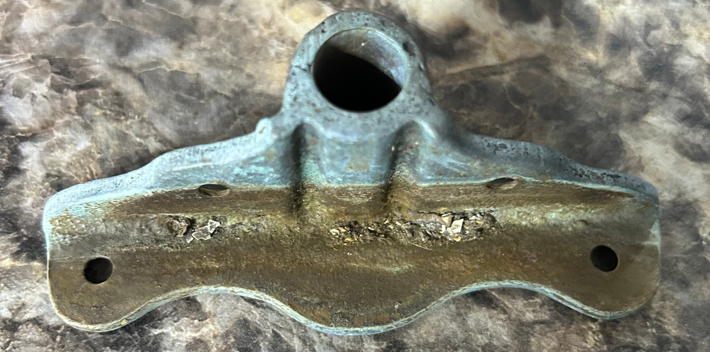 Vintage brass Oar Lock Holder - 1/2"