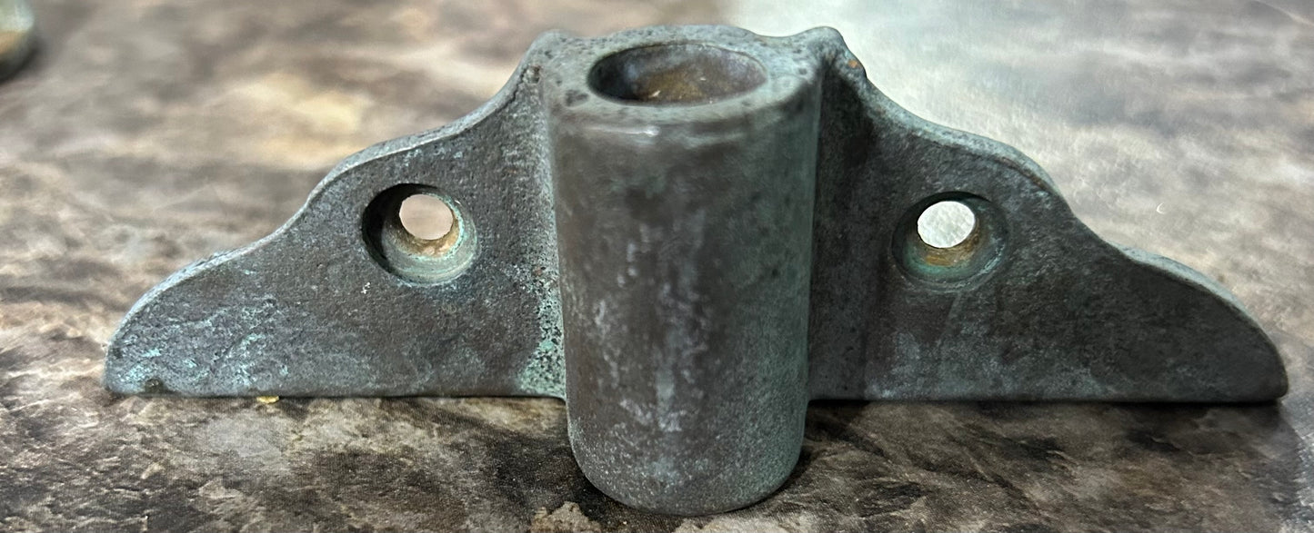 Vintage brass Oar Lock Holder - 1/2"