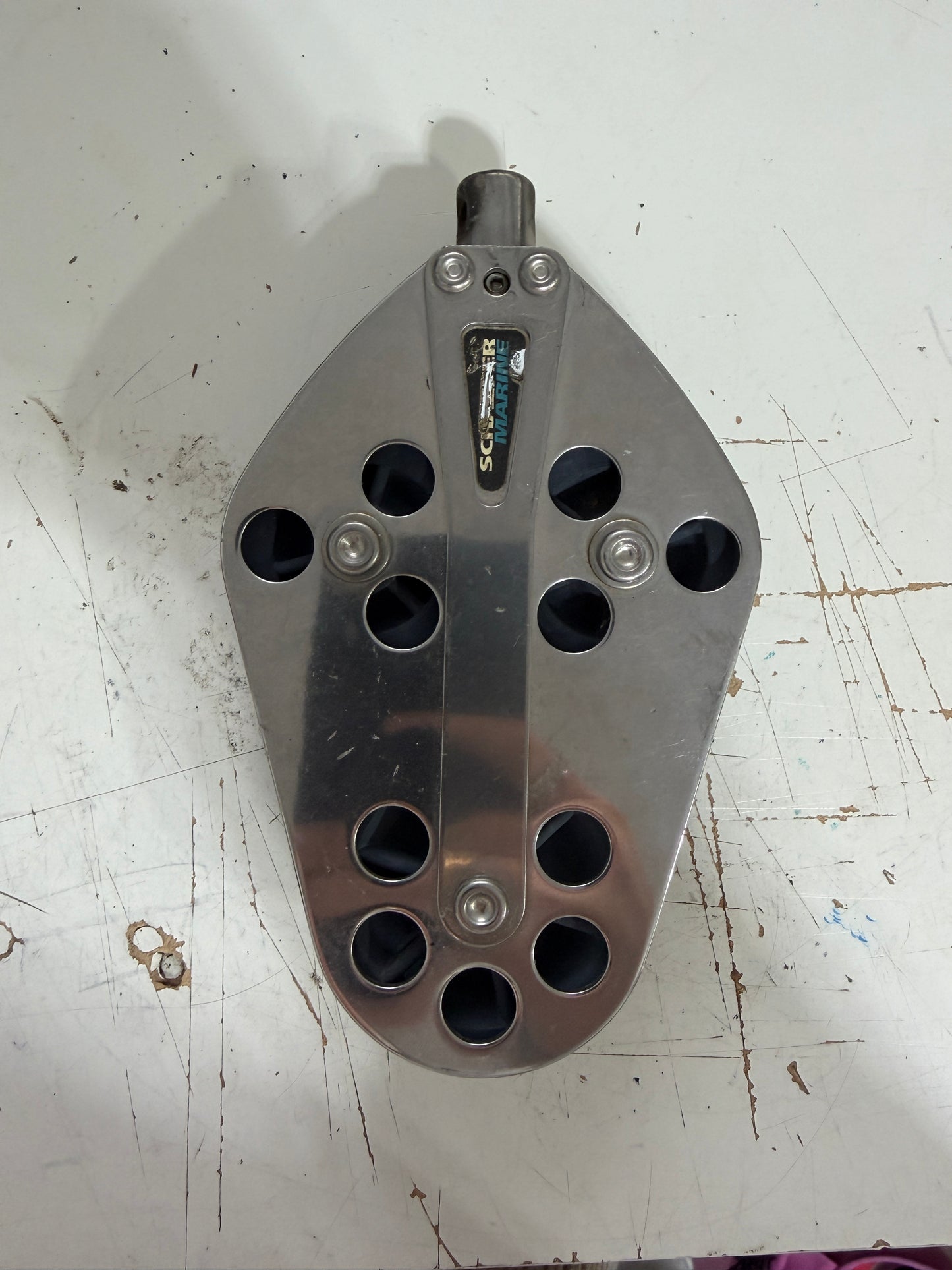 Schaefer Swivel Triple Fiddle Block - 9/16" Line