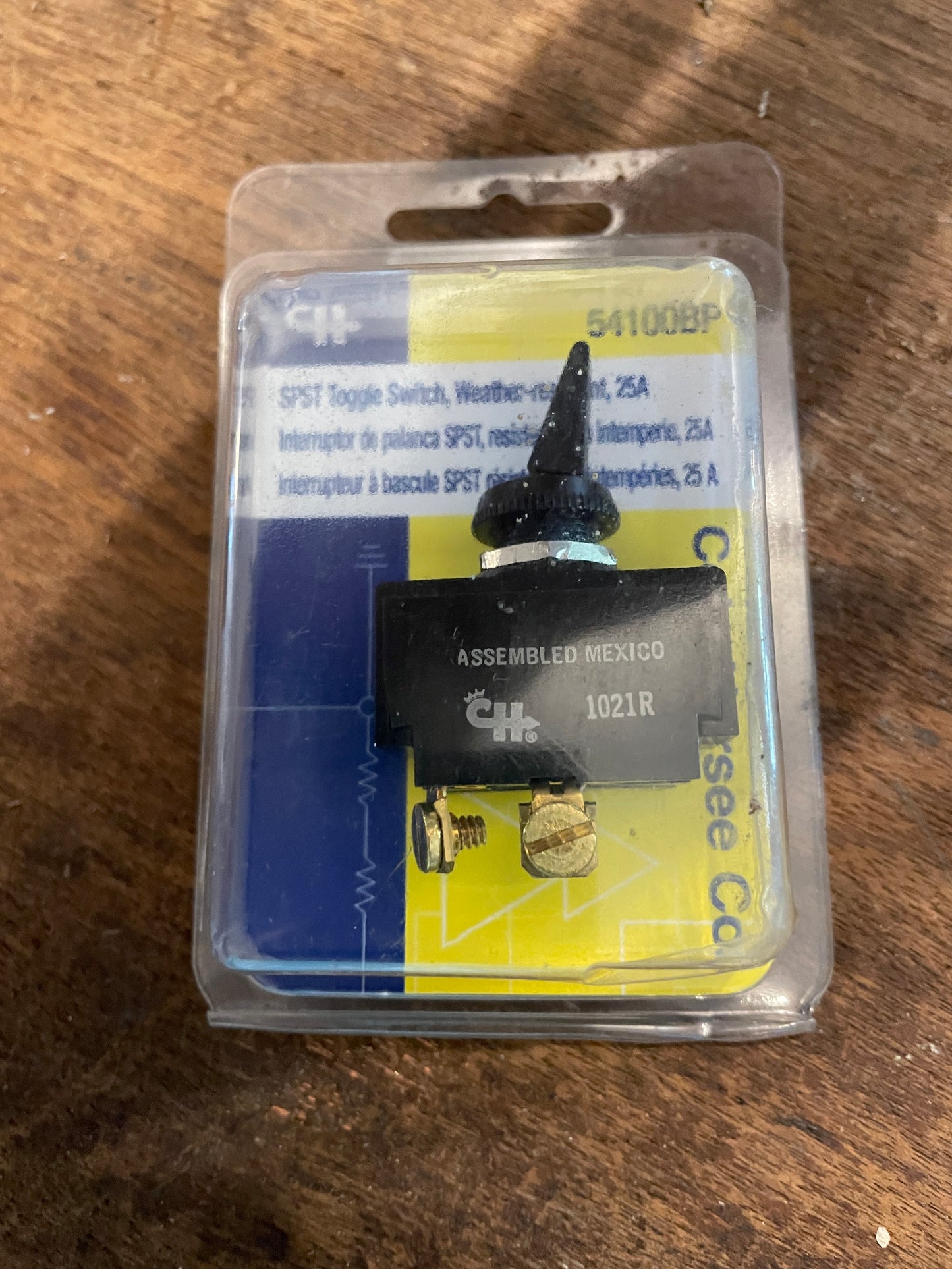 SPST Toggle Switch- NEW