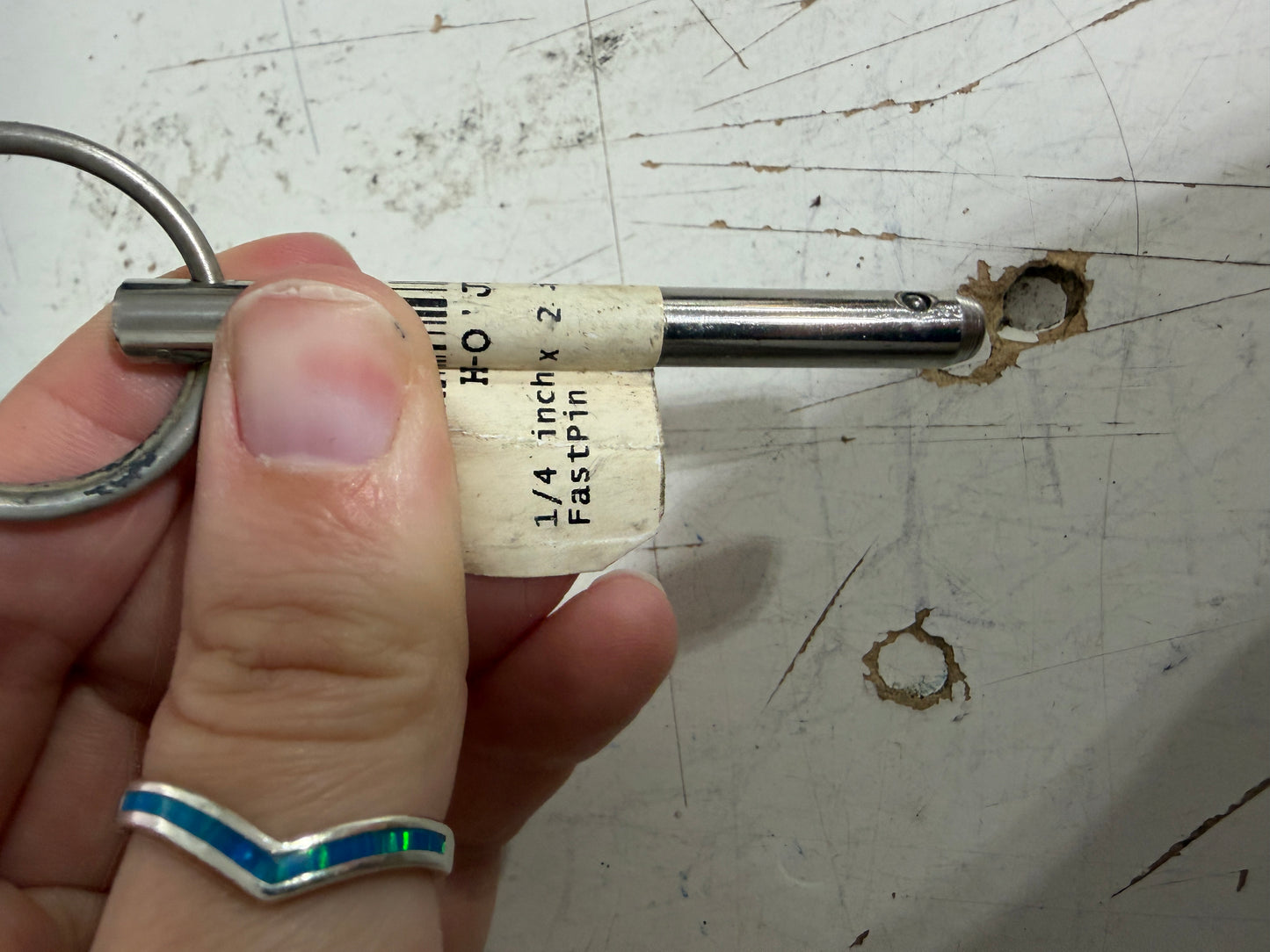 1/4" Diameter x 2" Long Fast Pin