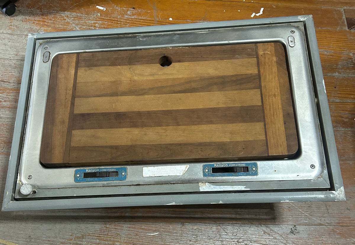 Kenyon Homestrand 209G 2 Burner Gimbaled Alcohol Marine Stove w/ Cutting Board
