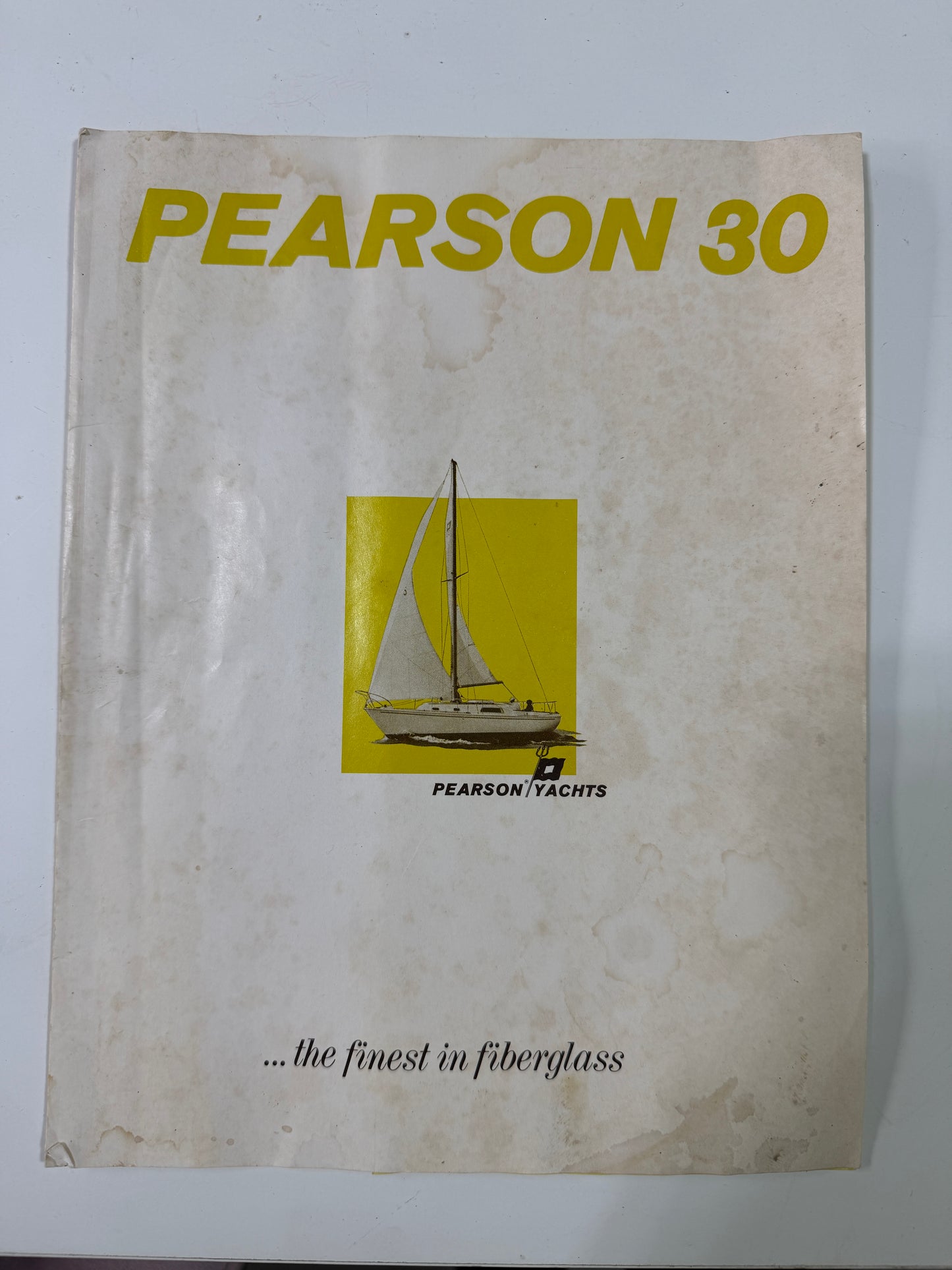 "Groovin" 1971 Pearson 30 Brochure