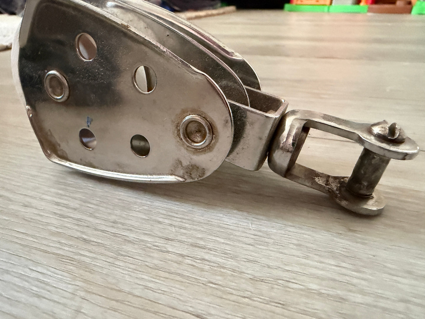 Ronstan RF166 Double Sheave Swivel Block - 3/8" Line