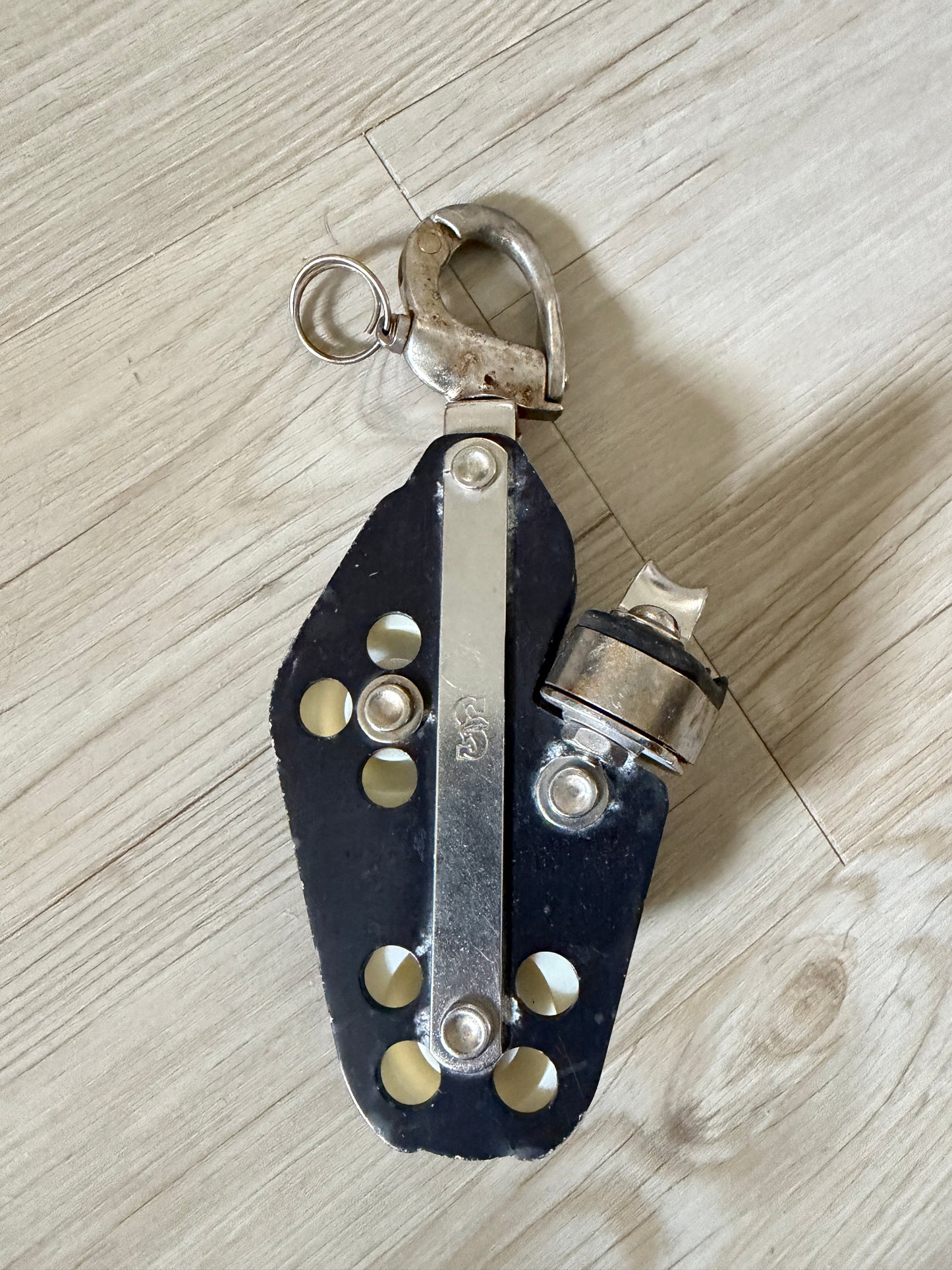 Schaefer Fiddle Block With Cam Cleat - 3/8" Line