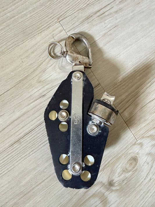 Schaefer Fiddle Block With Cam Cleat - 3/8" Line