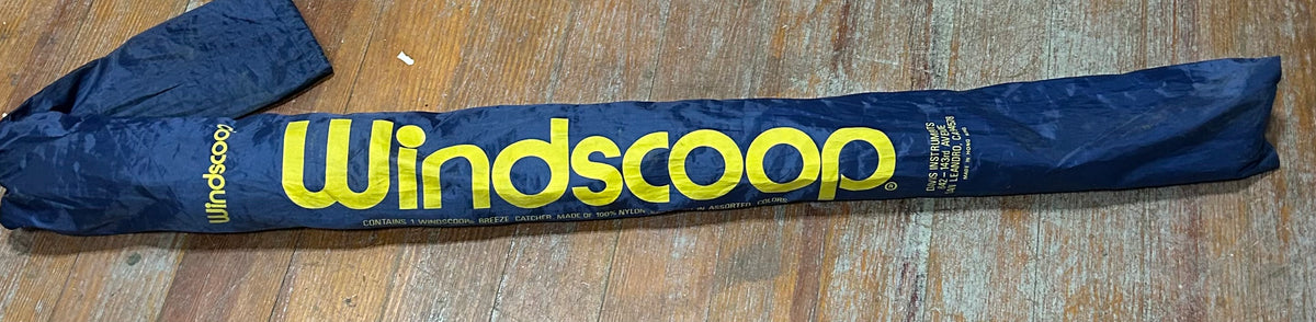 Yellow and Red Windscoop