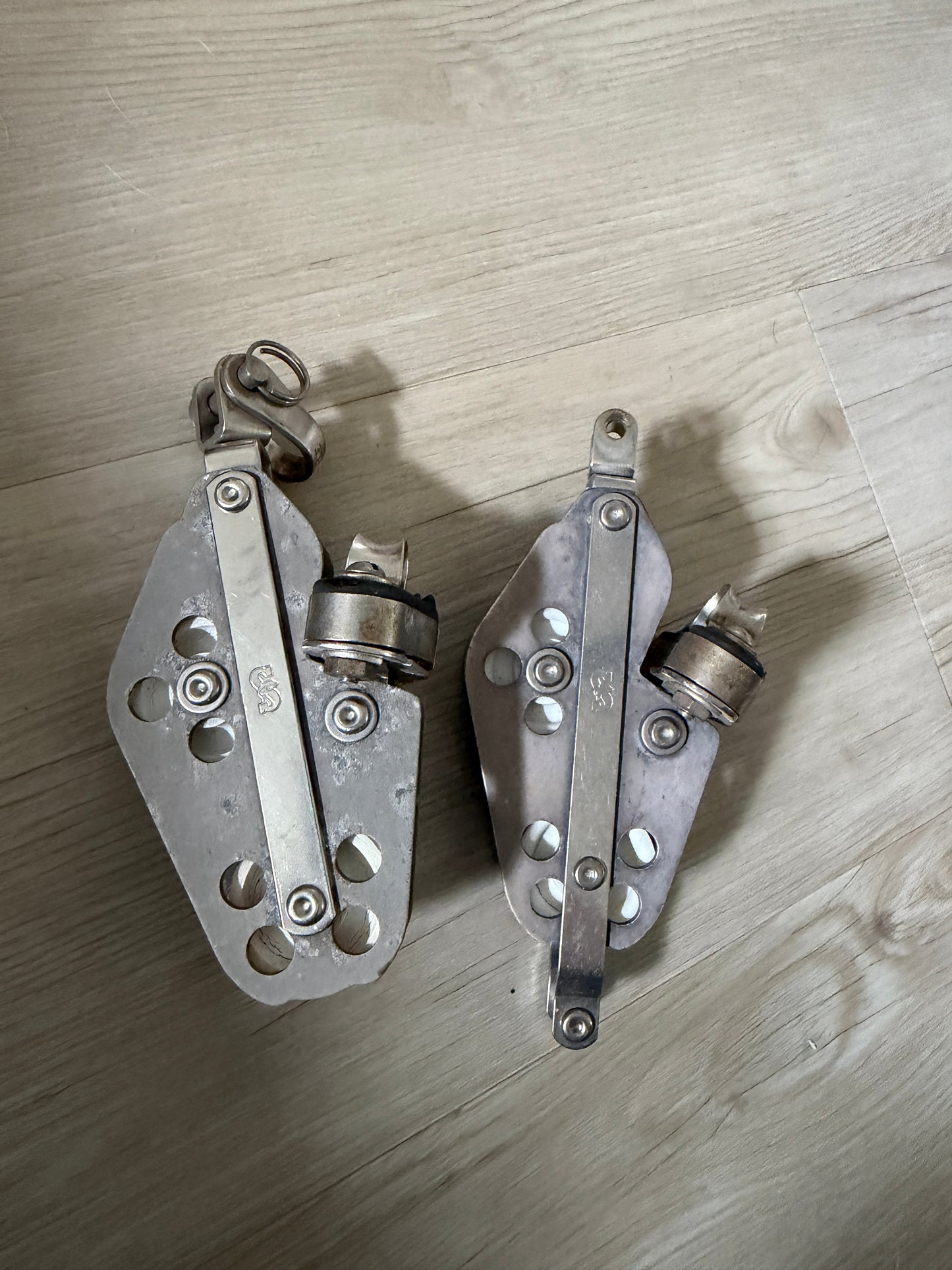 PAIR Schaefer Fiddle Blocks With Cam Cleats - 3/8" Line