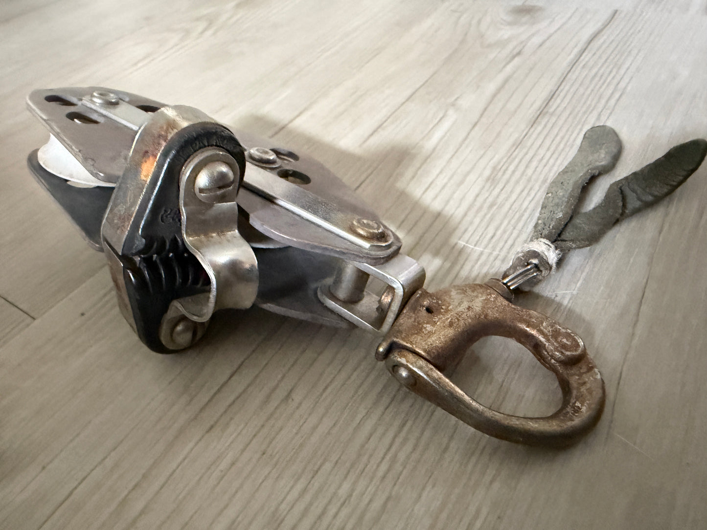 Schaefer Fiddle Block With Cam Cleat - 3/8" Line