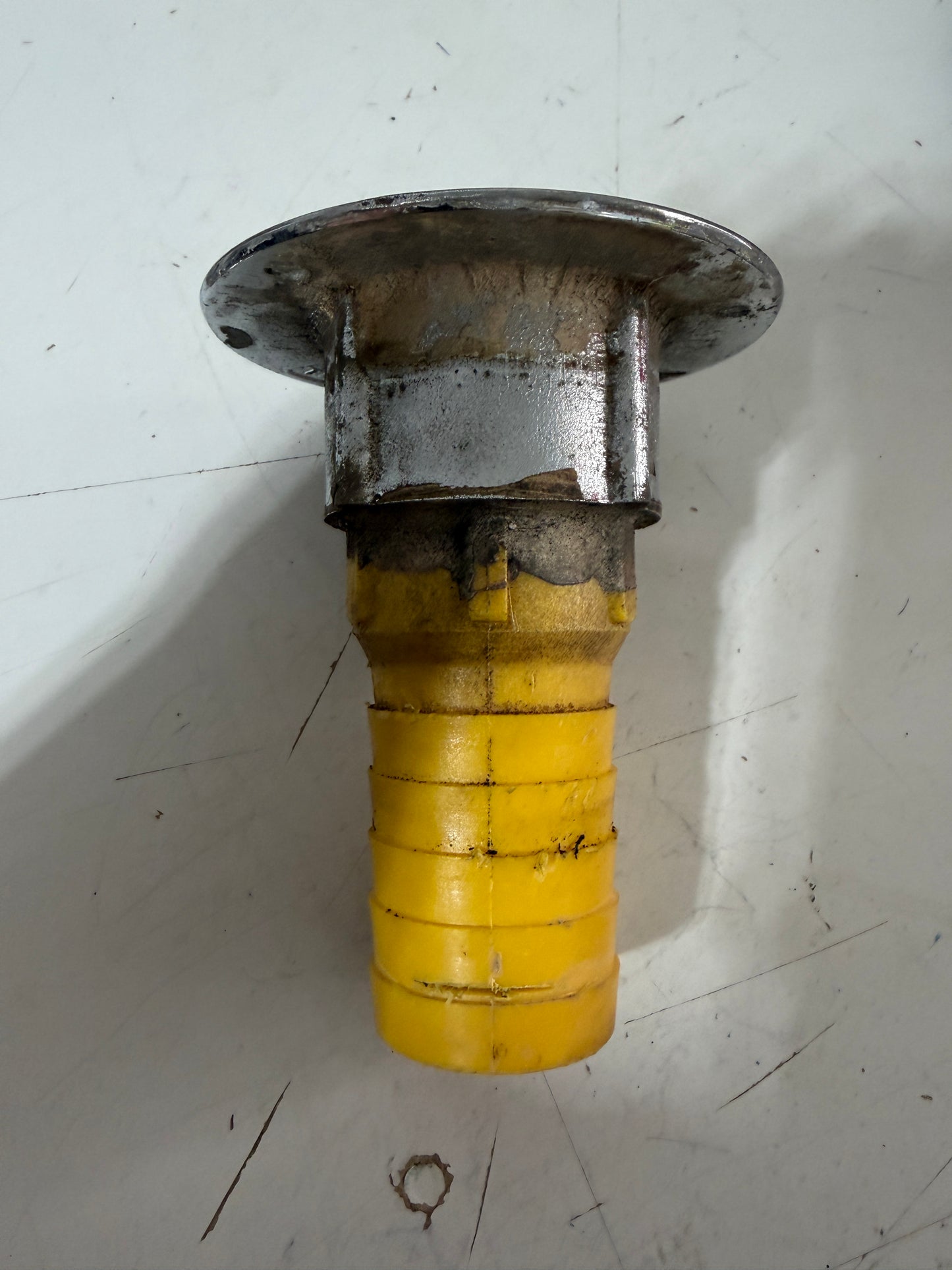 Perko Bronzed Diesel Plug / Cap / Deck Fill Plate - 1 1/2" Diameter