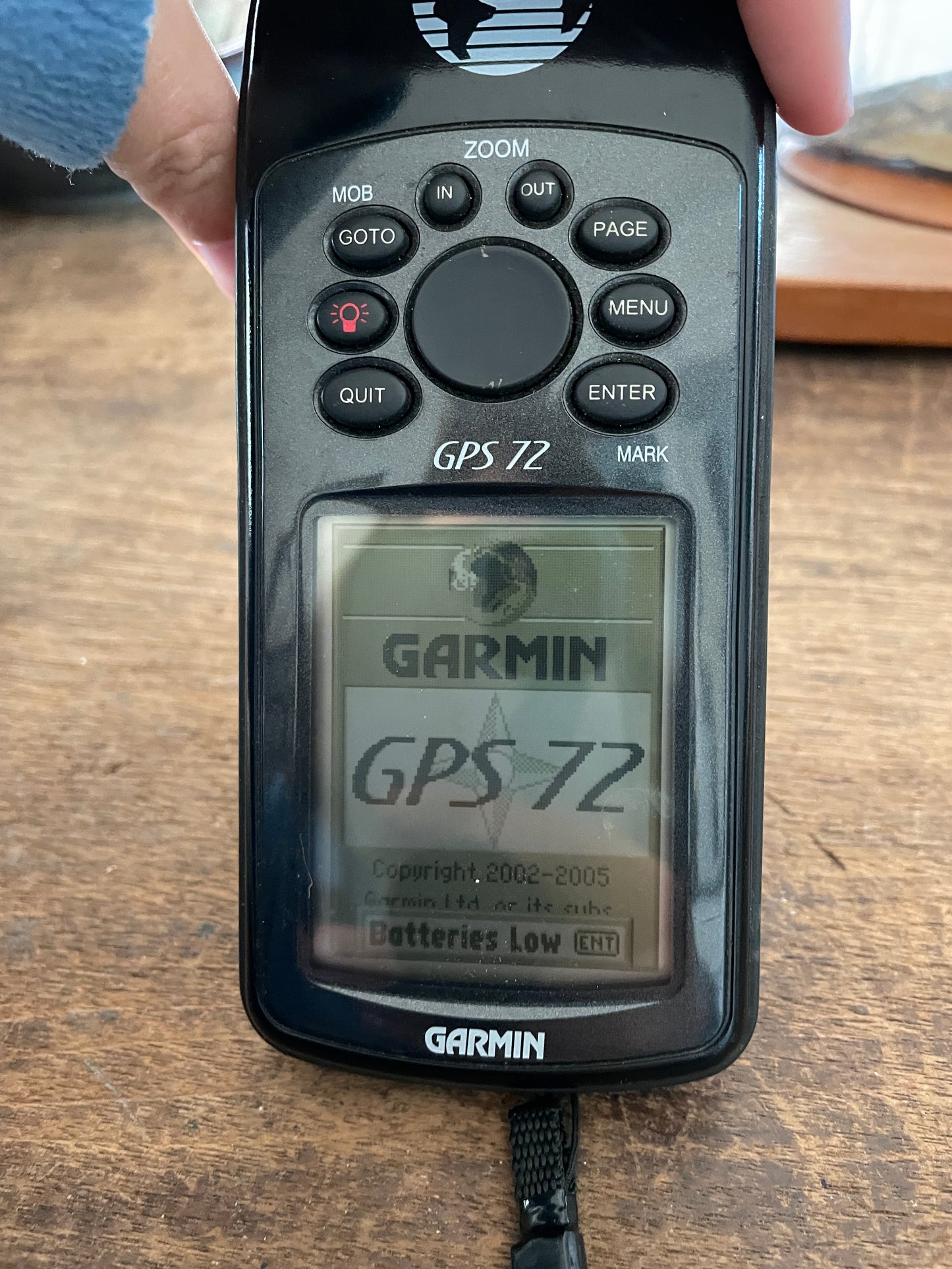 Garmin GPS 72 Personal Navigation- WORKS