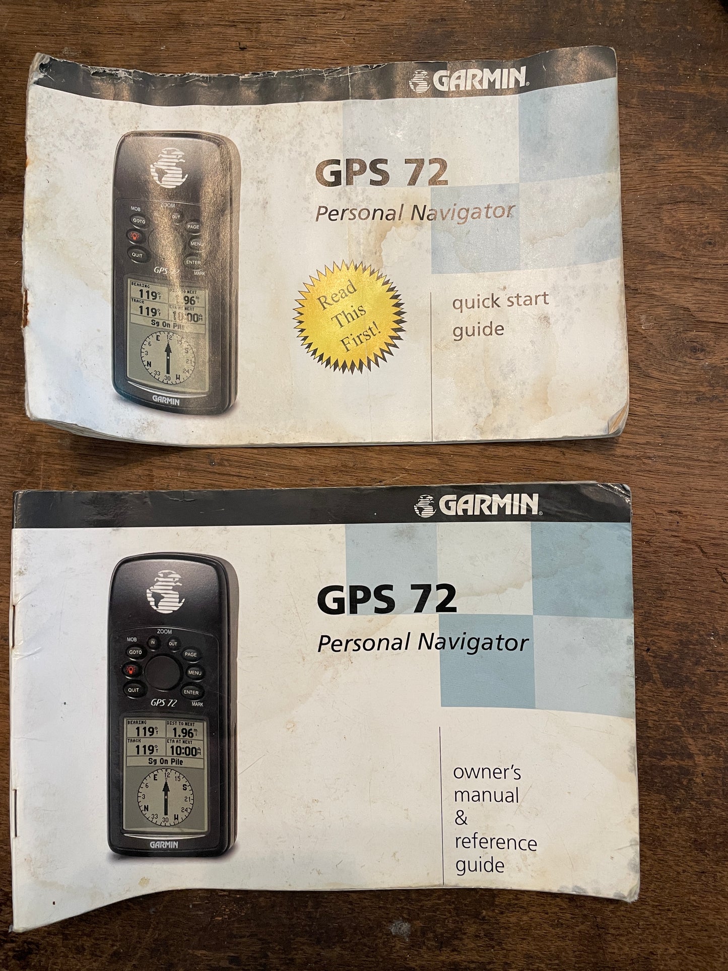 Garmin GPS 72 Personal Navigation- WORKS