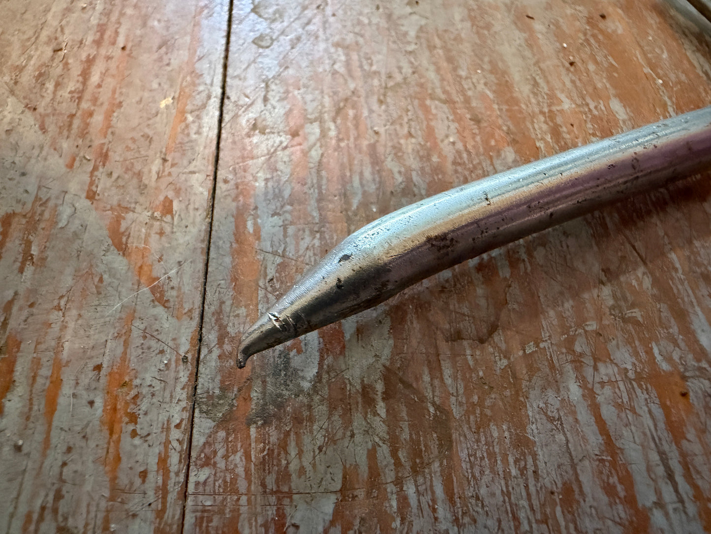 TELO 100% Stainless Steel Rigging Knife - Small Rust Areas