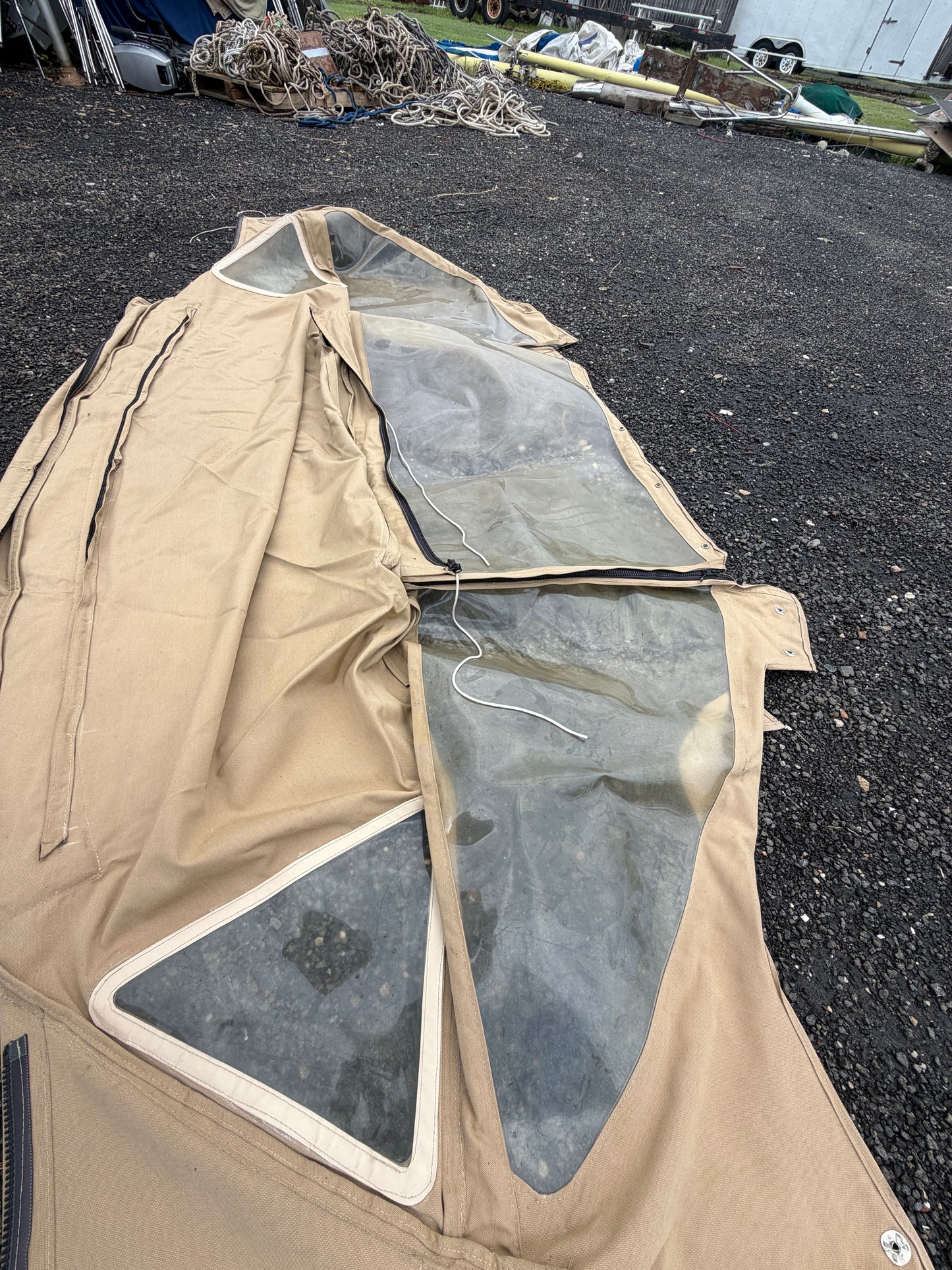 Bimini, Dodger and Canvas OFF Endeavour 32