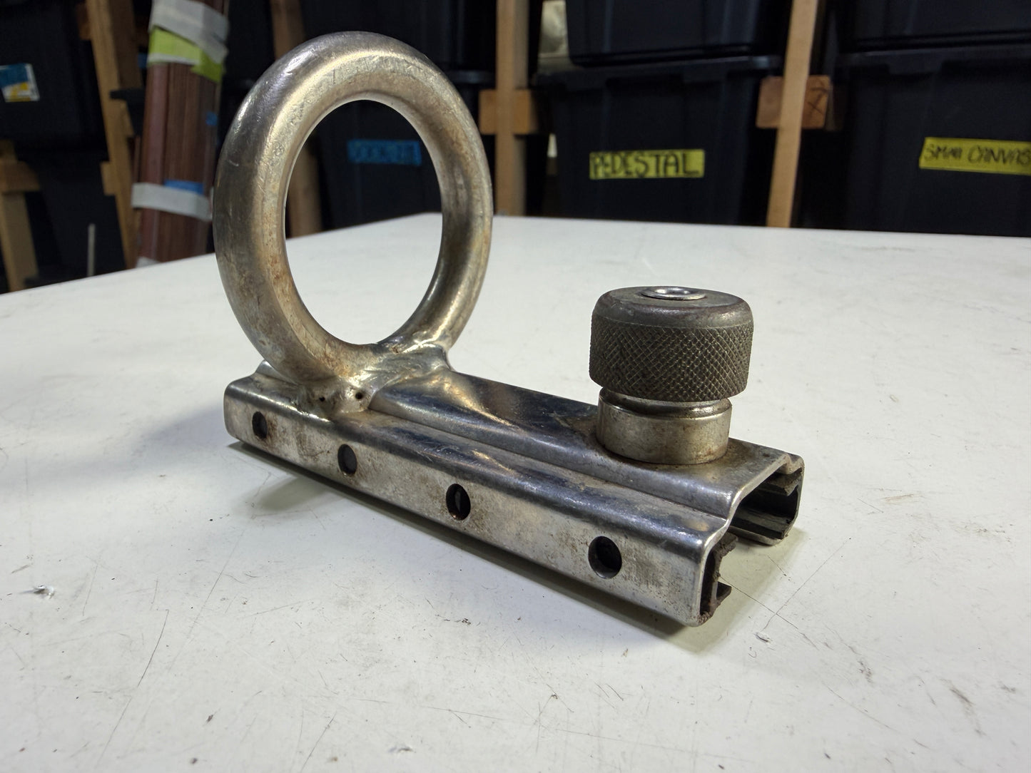 Stainless Steel Ronstan RF701 Mast Ring / Spinnaker Track Car - 1 1/4" Track - 1 5/8" Ring