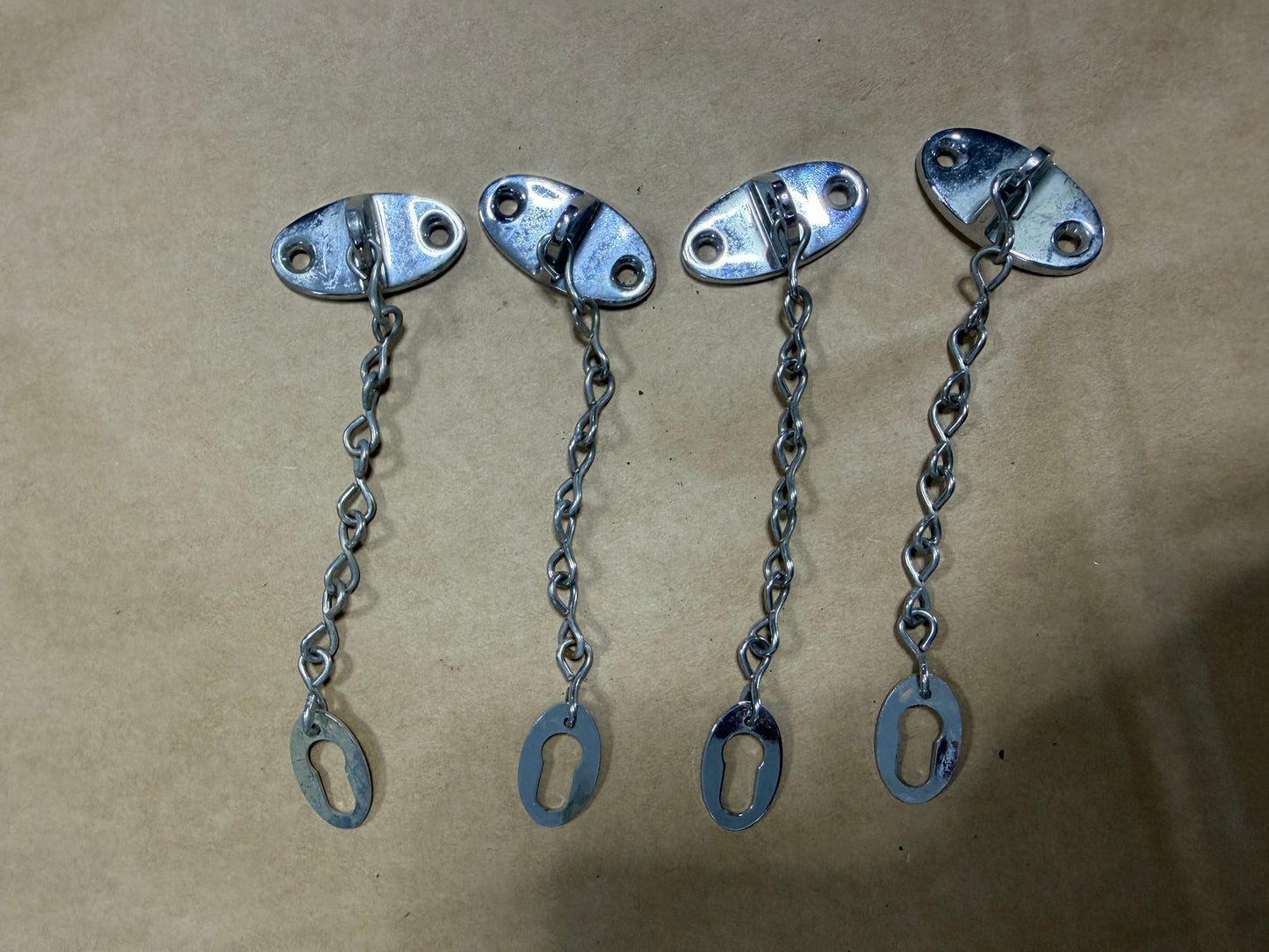 LOT of 4 Portlight / Porthole Hangers