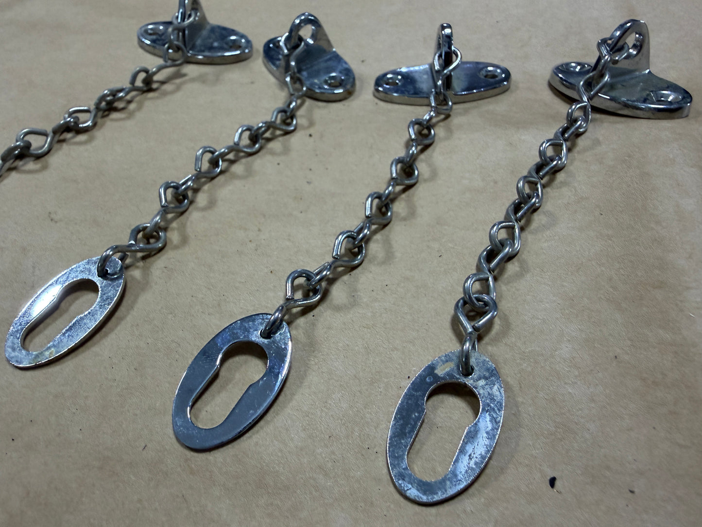 LOT of 4 Portlight / Porthole Hangers