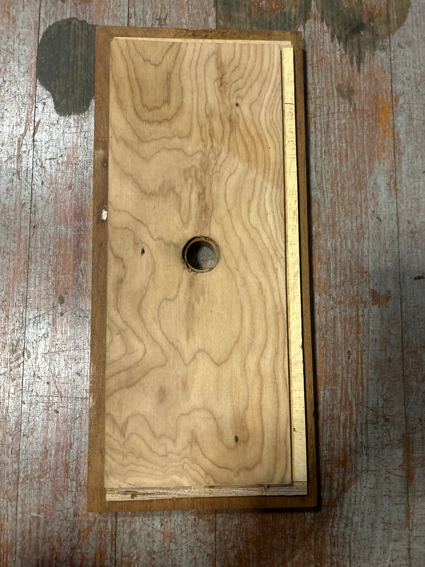 Teak Wood Panel 16” x 7 1/ 2” #368