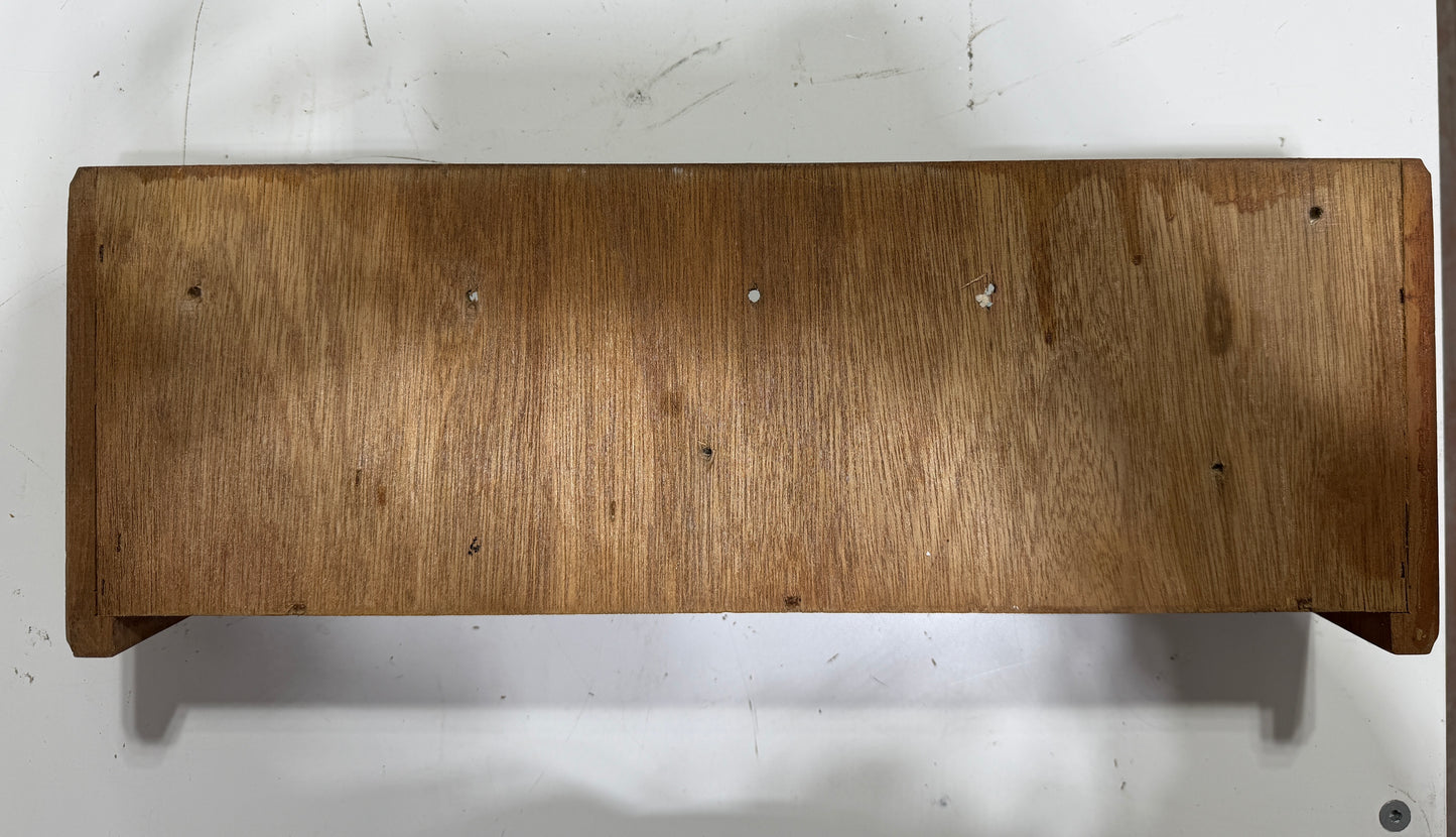 Seateak Wall Shelf - Organizer - Pencil Holder on Right Side