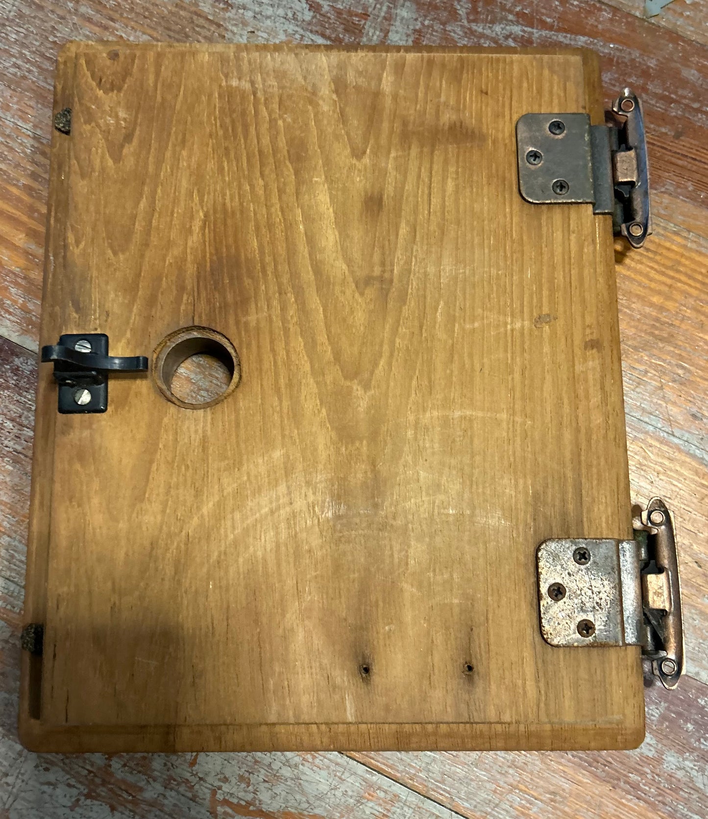 Small Teak Cabinet Door 11" x 8 3/4" #371