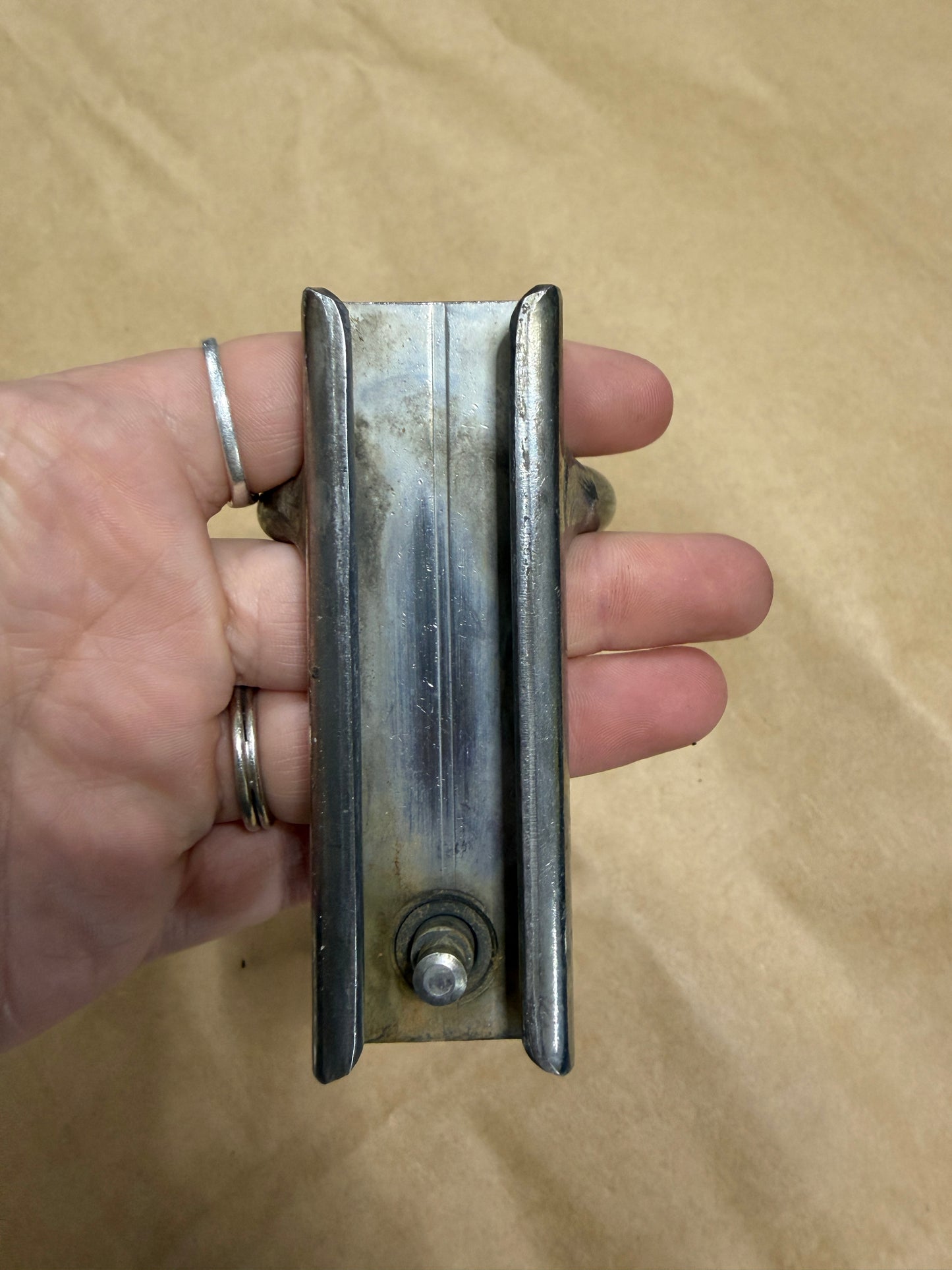 1" Mast Ring / Spinnaker Track Car - 1 3/16" Diameter Ring