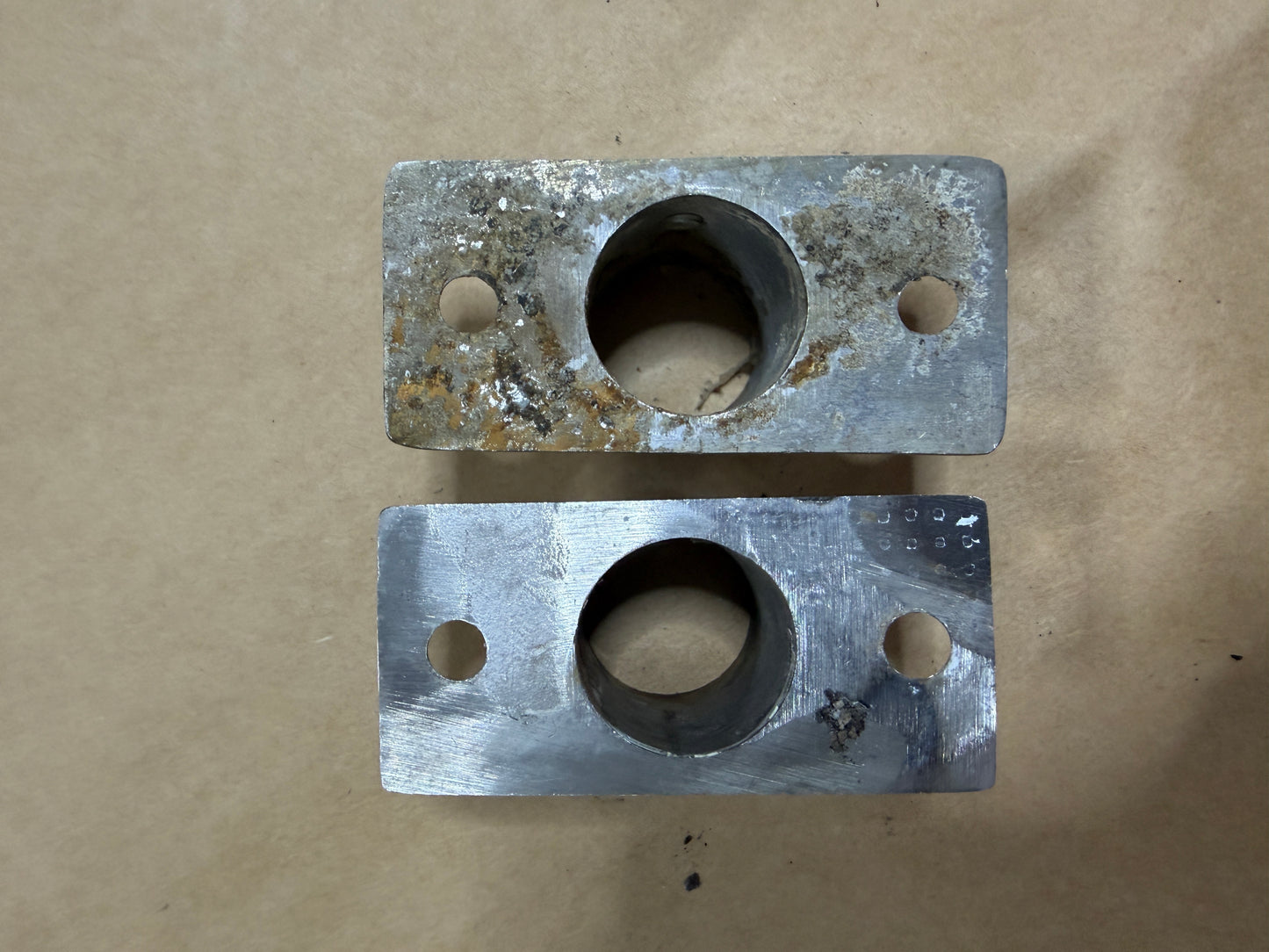 PAIR Stainless Steel Pedestal Feet - 1" Diameter