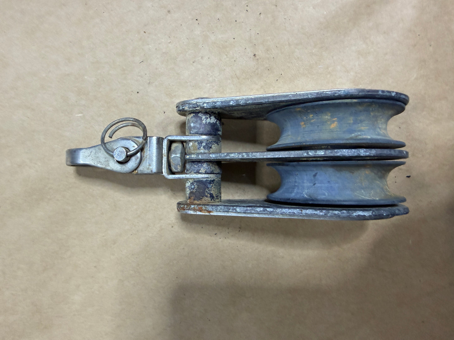 Garhauer 1 3/4" Double Sheave Swivel Block - 5/16" Line