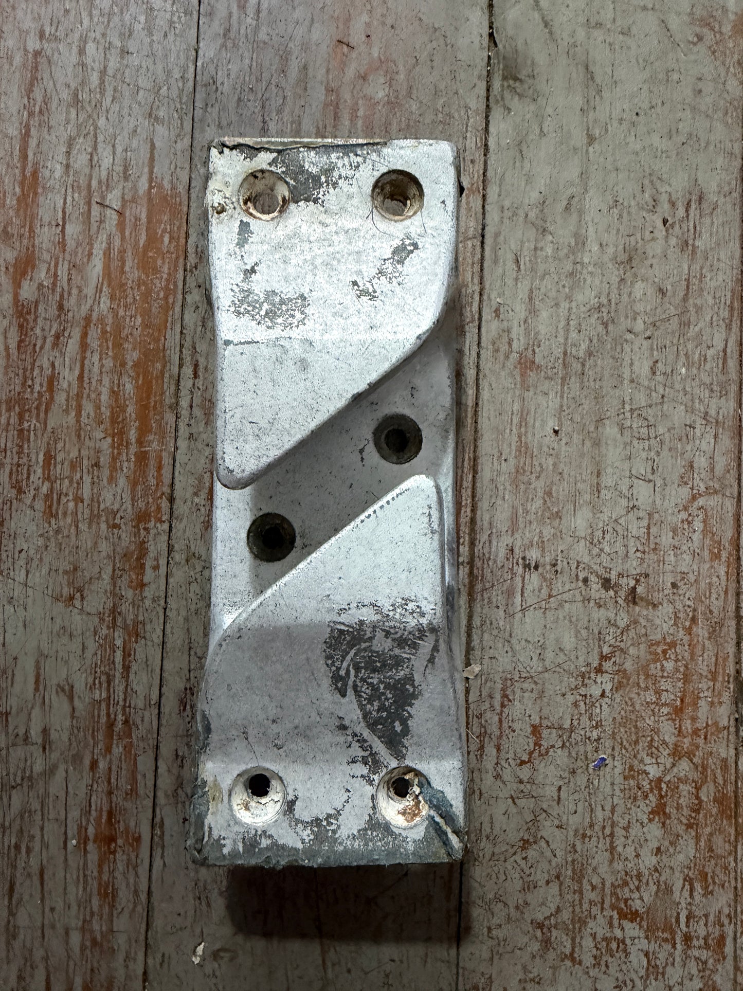 6 5/8” Aluminum In Deck Cleat - 3/4” Width - Port