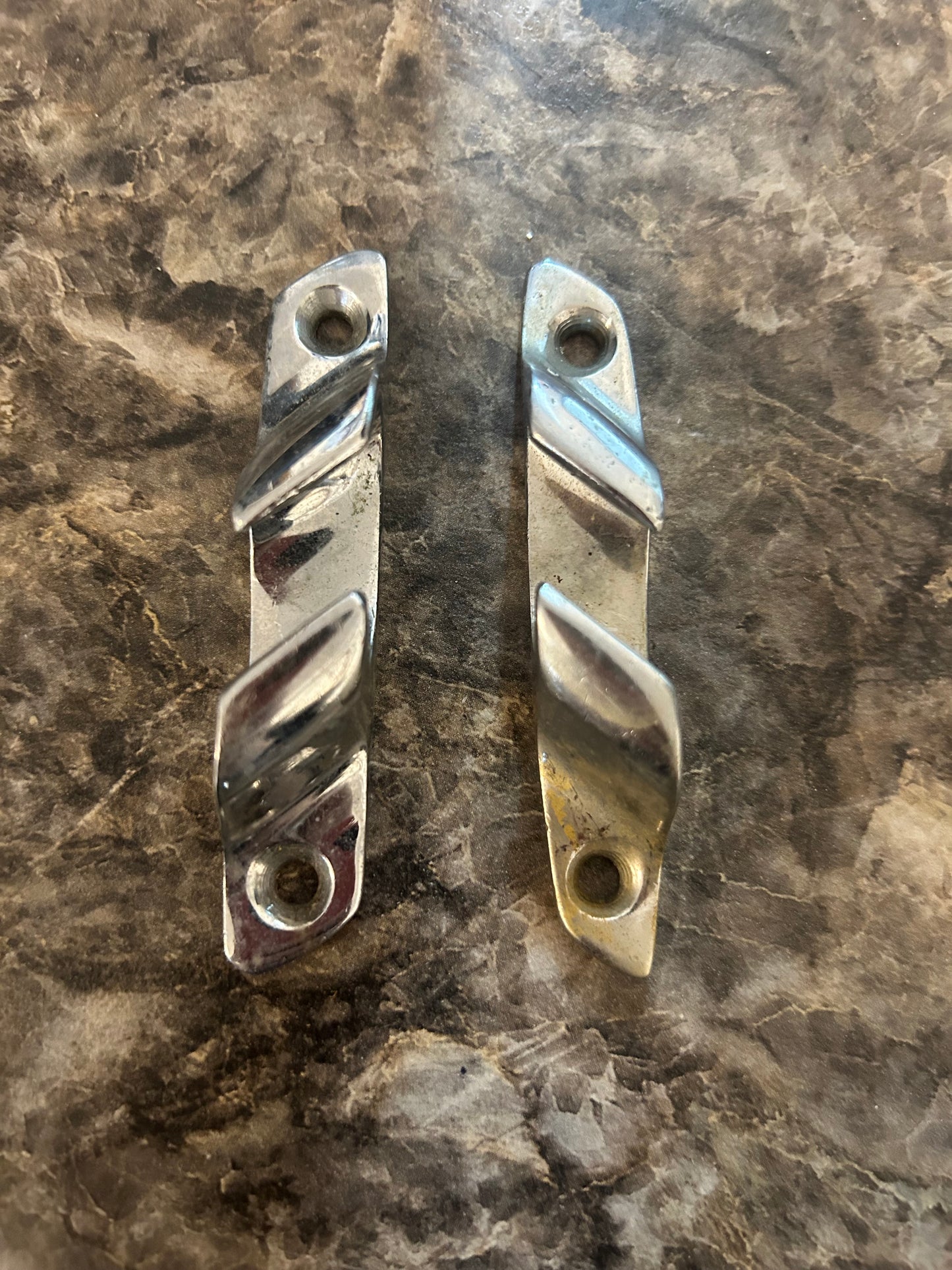 Pair of Stainless Steel Cleats – 3 1/8” – 7/16” Line Max