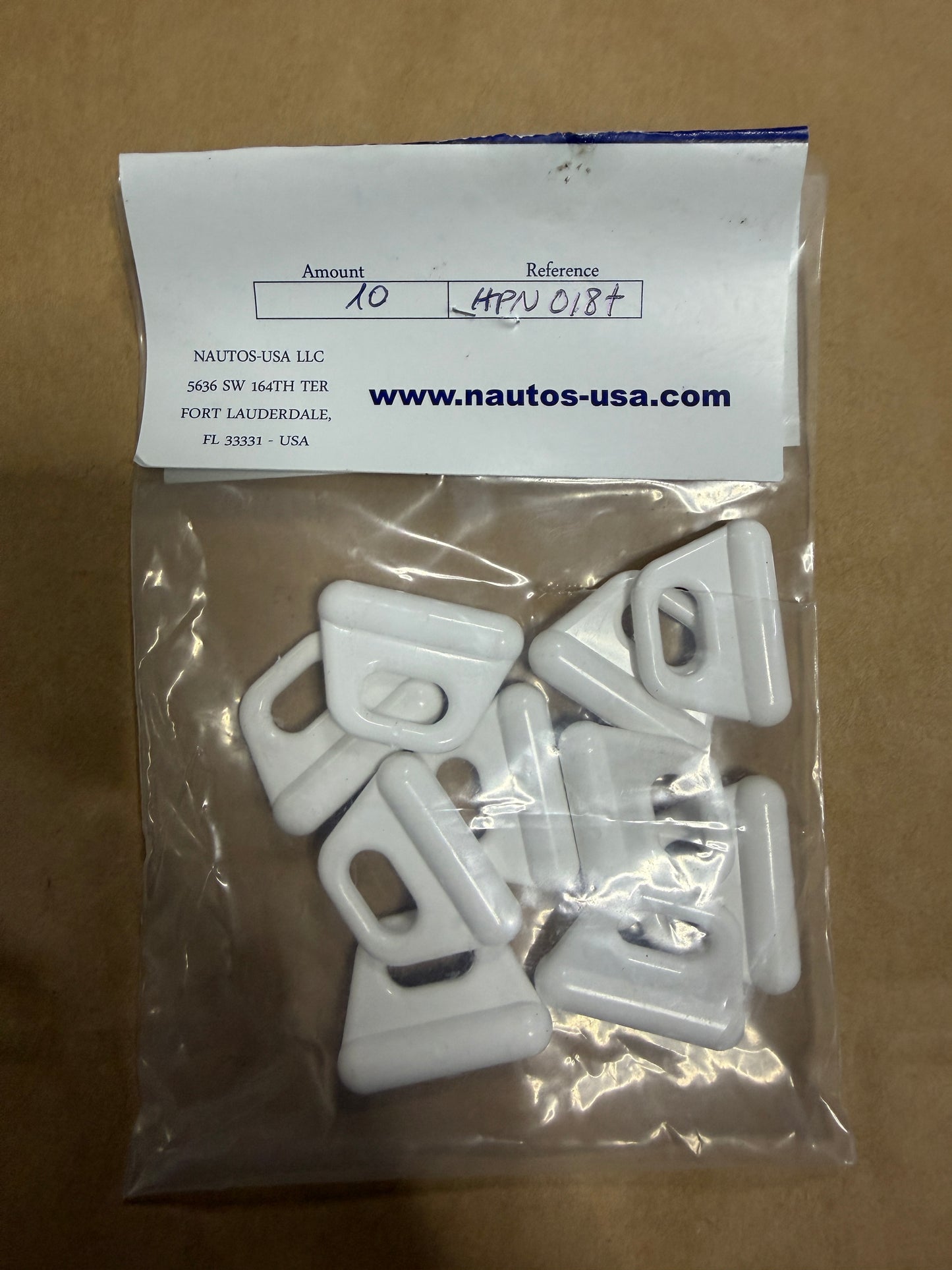 LOT OF 10 - Nautos Sail Slug - 3/8" Diameter - 1 1/2" Long - NEW