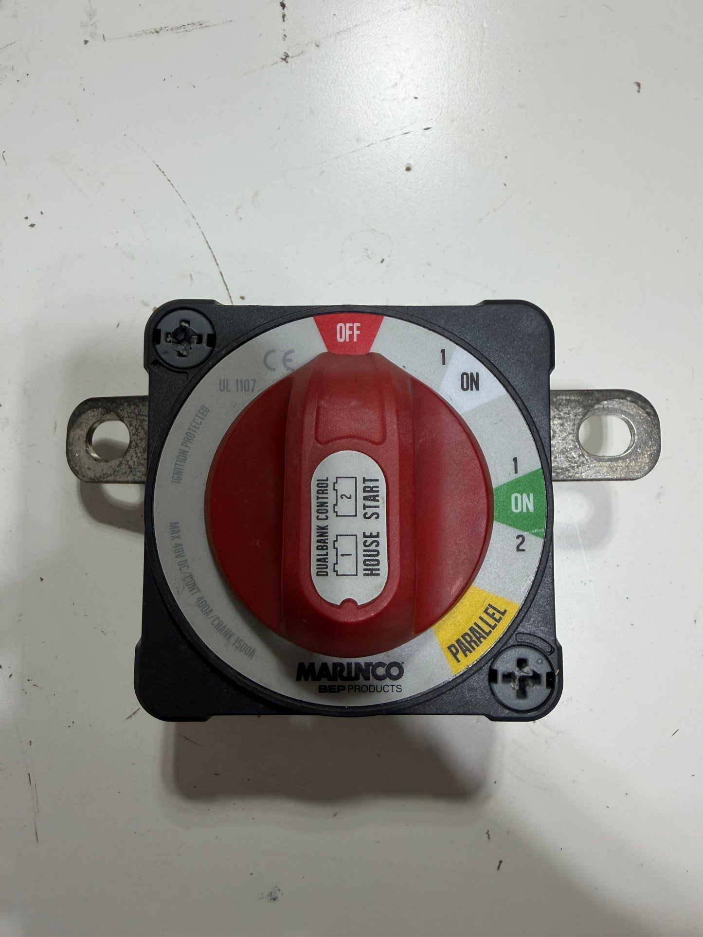 Marinco Parallel Battery Switch Pro Installer EZ Mount Selector