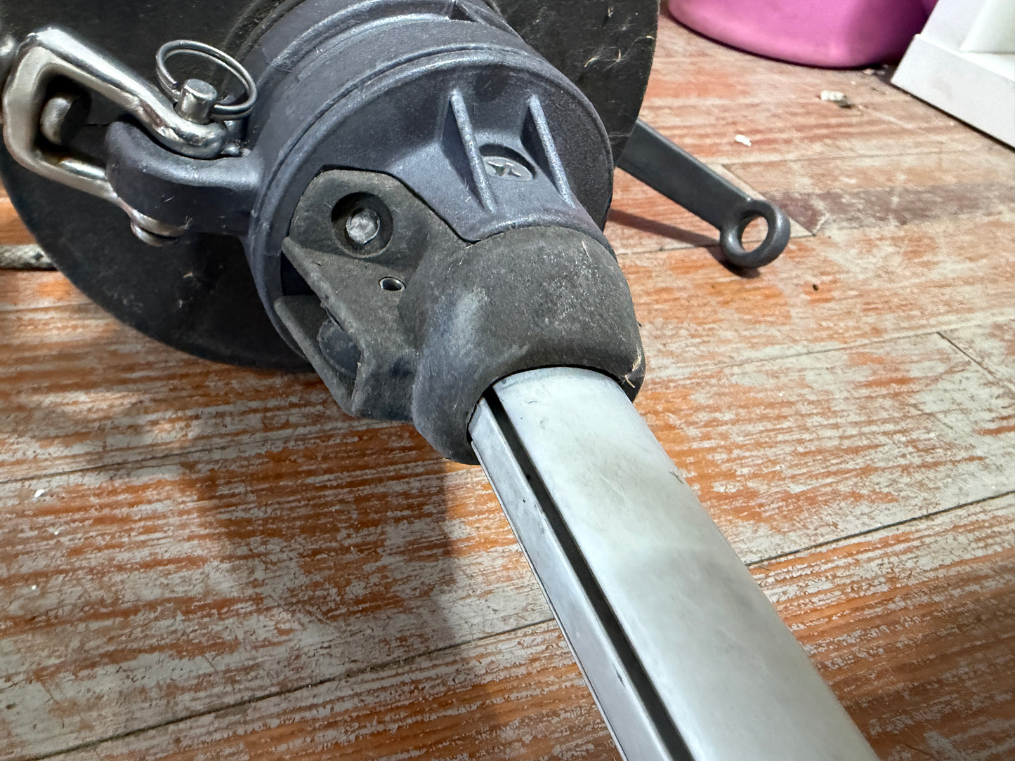 7" Diameter Roller Furling Drum With Fair Lead