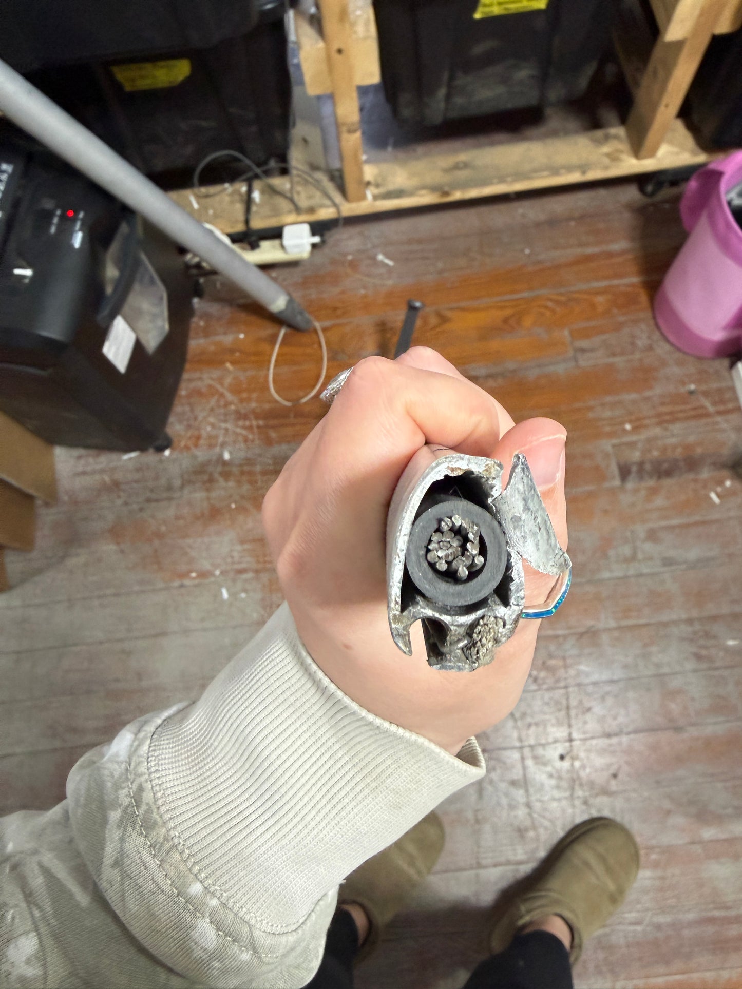 7" Diameter Roller Furling Drum With Fair Lead