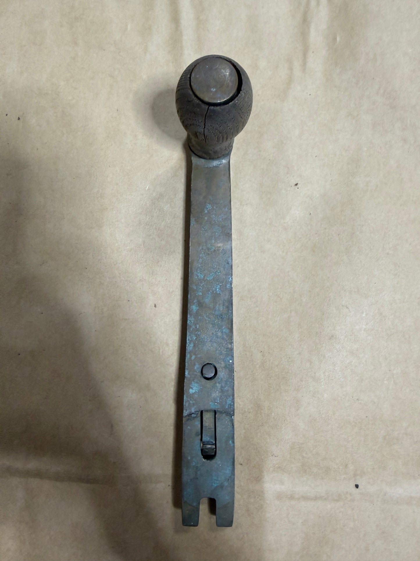 8 1/2" Long Bronze 1 1/8" Insert Handle