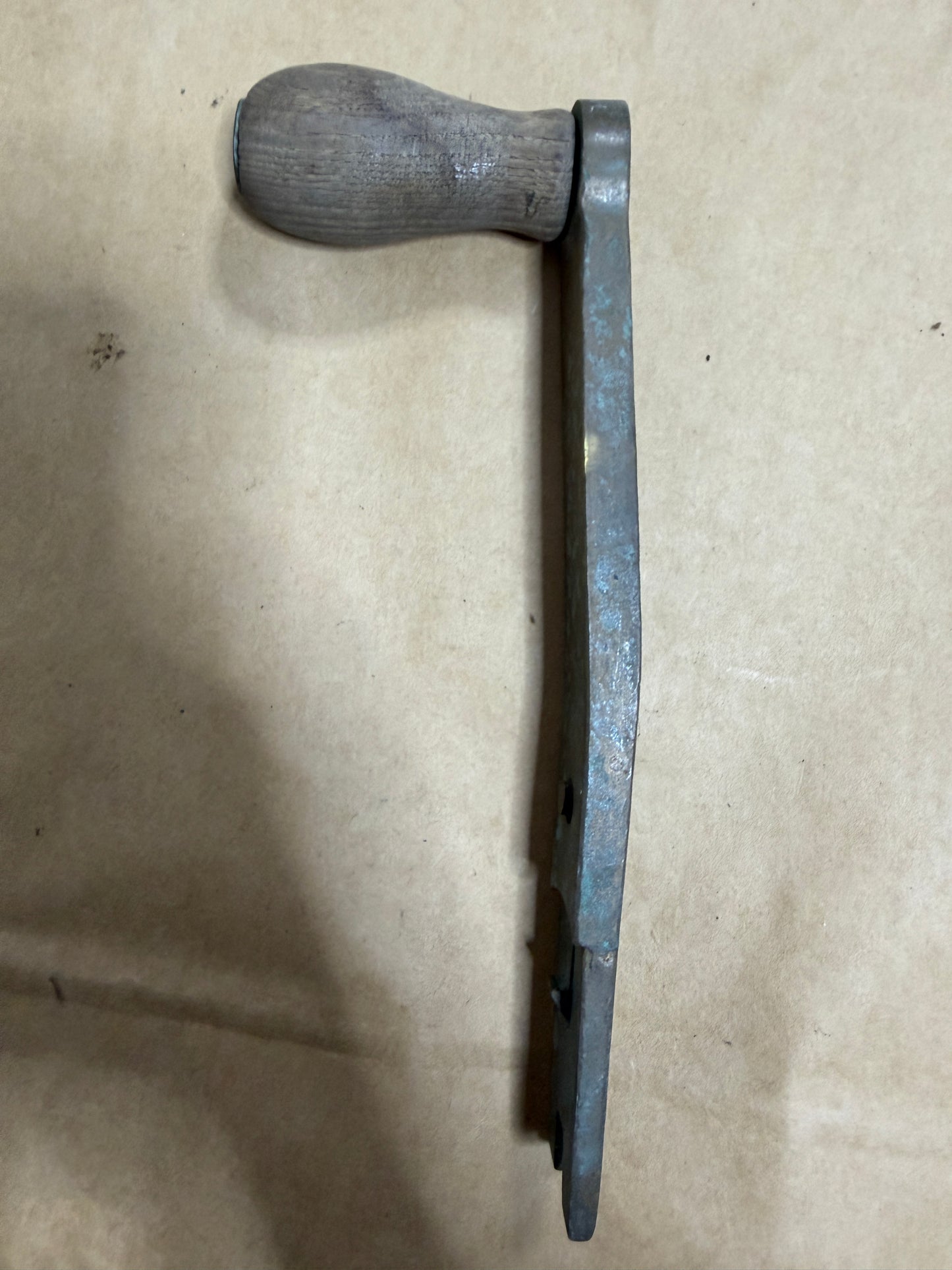 8 1/2" Long Bronze 1 1/8" Insert Handle