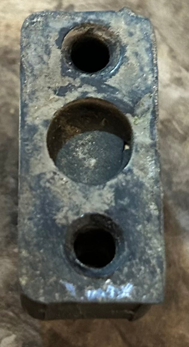 Black Nylon Line Fairlead with Stainless Steel Insert